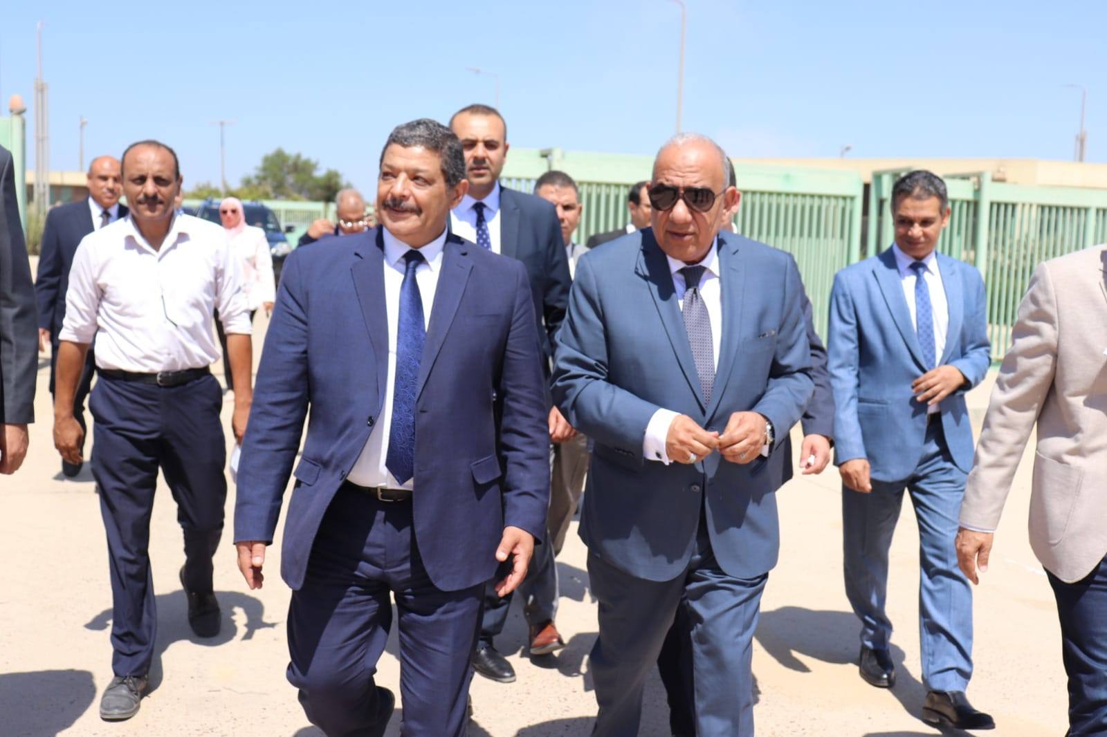 وزير الكهرباء يتفقد مدينة العلوم النووية بمنطقة أنشاص
