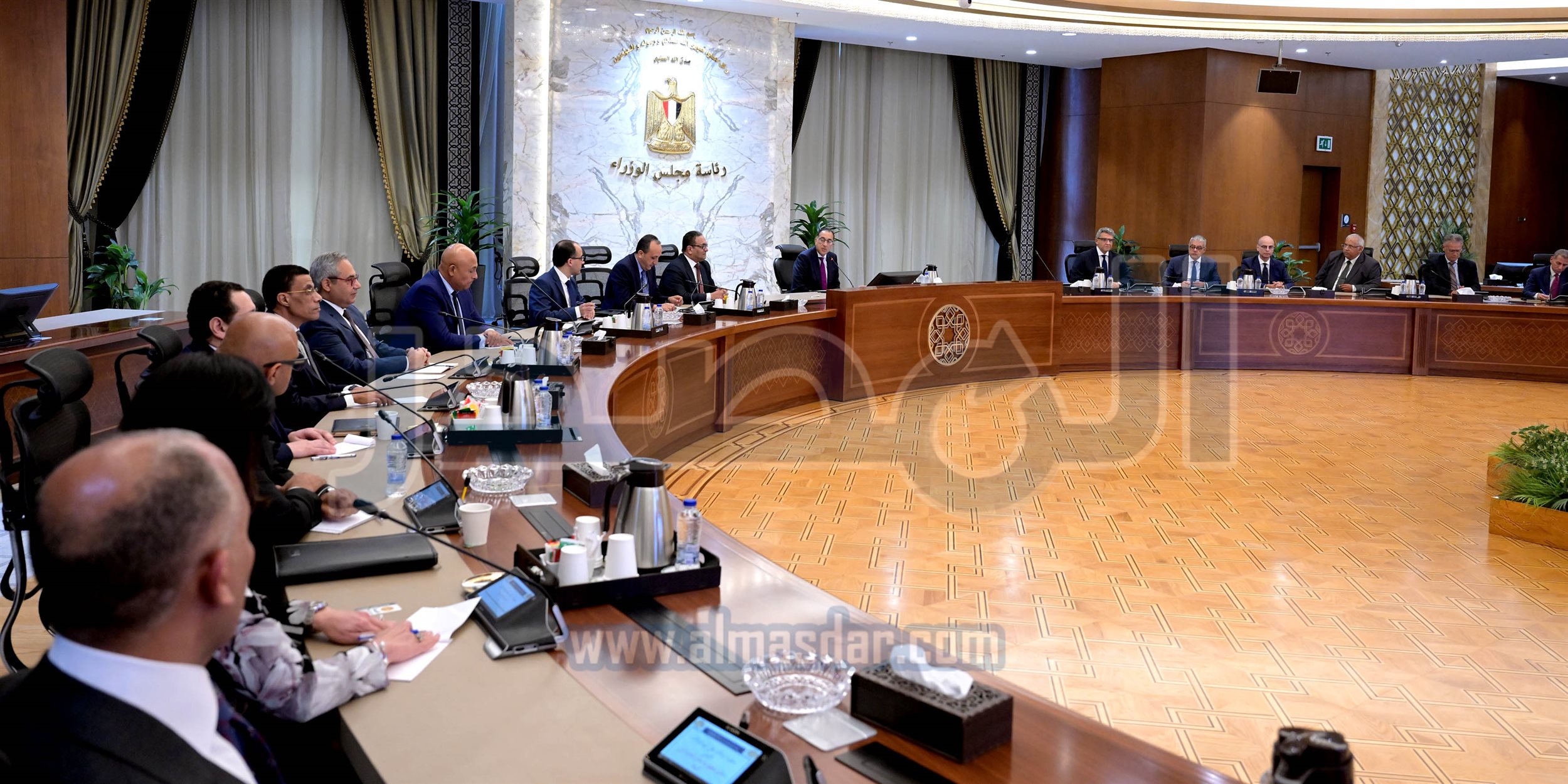 مدبولي يلتقي سفراء المنقولين لتولي رئاسة البعثات الدبلوماسية