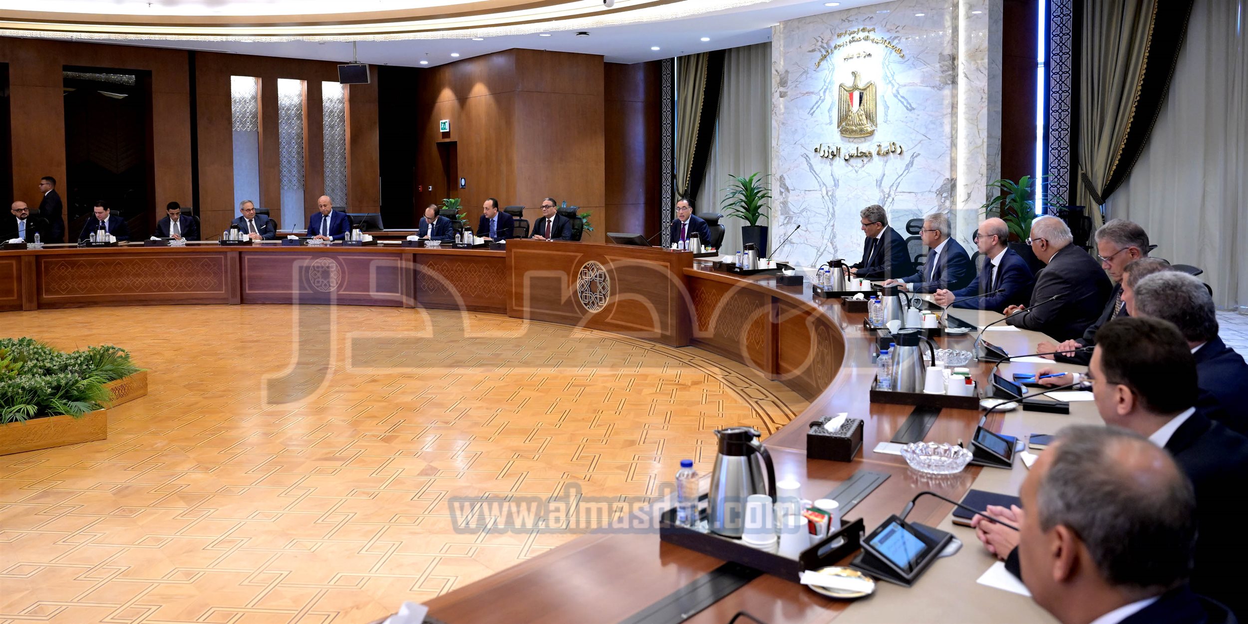 مدبولي يلتقي سفراء المنقولين لتولي رئاسة البعثات الدبلوماسية