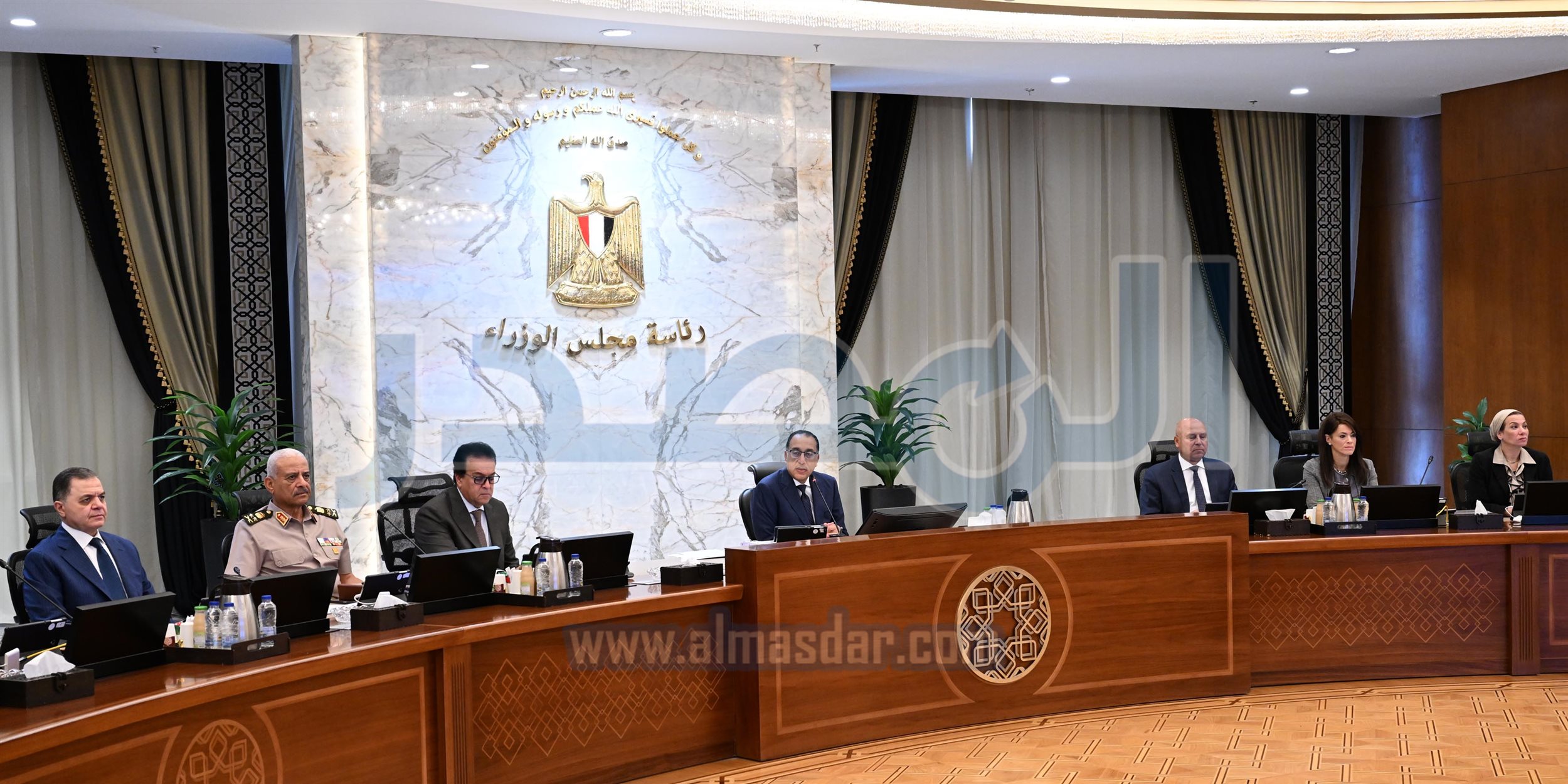 مجلس الوزراء يعقد اجتماعه الأسبوعي بالعاصمة الإدارية الجديدة