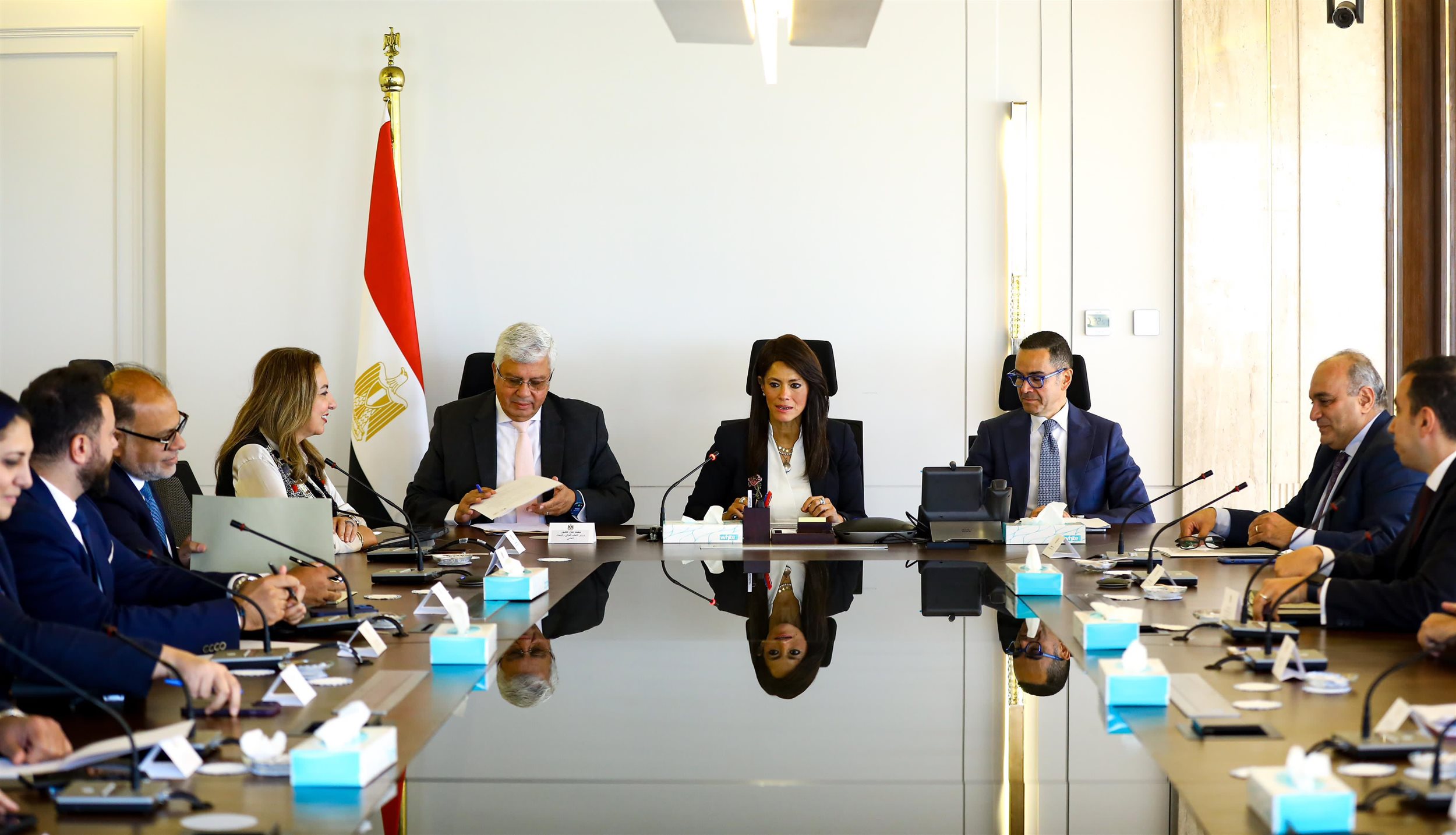 الاجتماع الأول للمجموعة الوزارية لريادة الأعمال