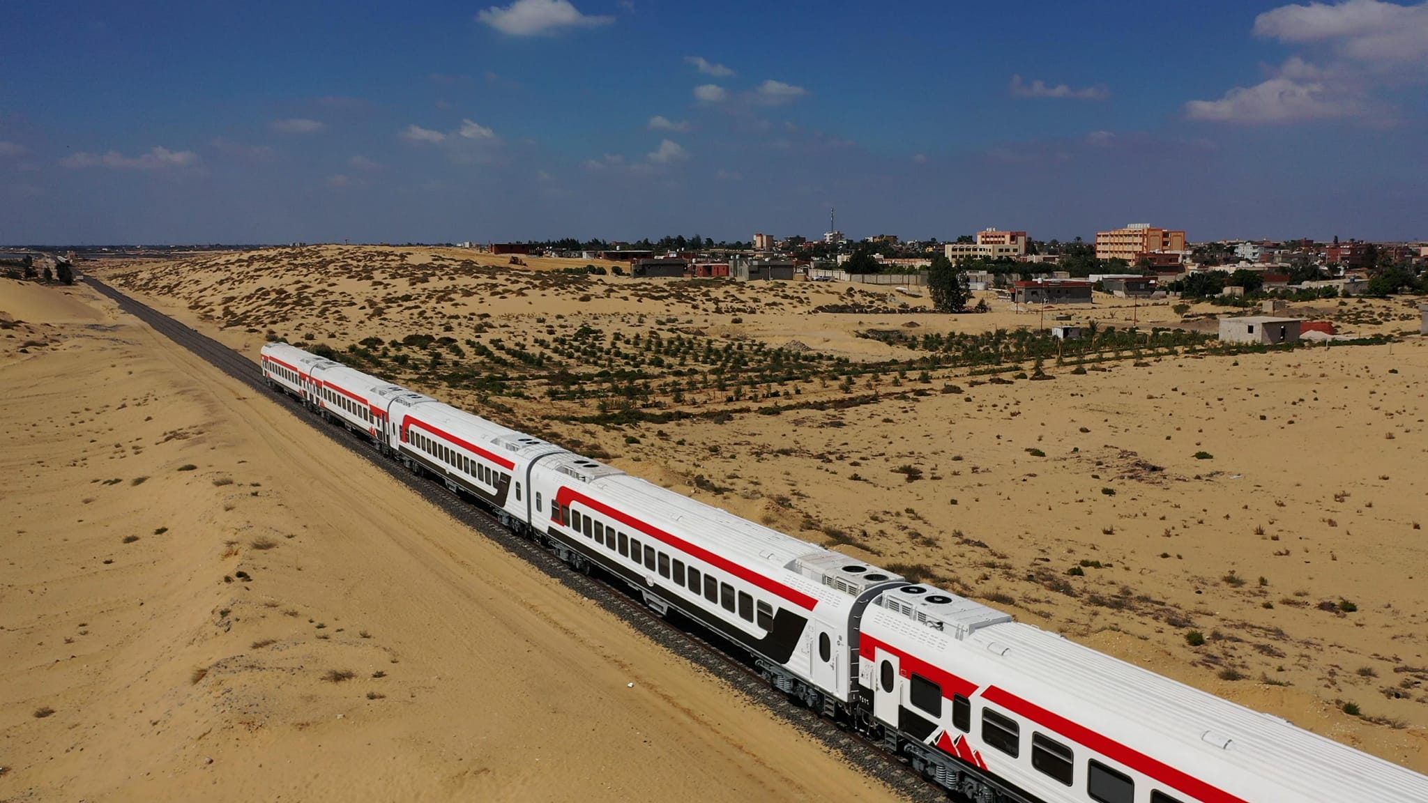 تشغيل قطار سيناء مجانا للركاب حتى 18 أكتوبر