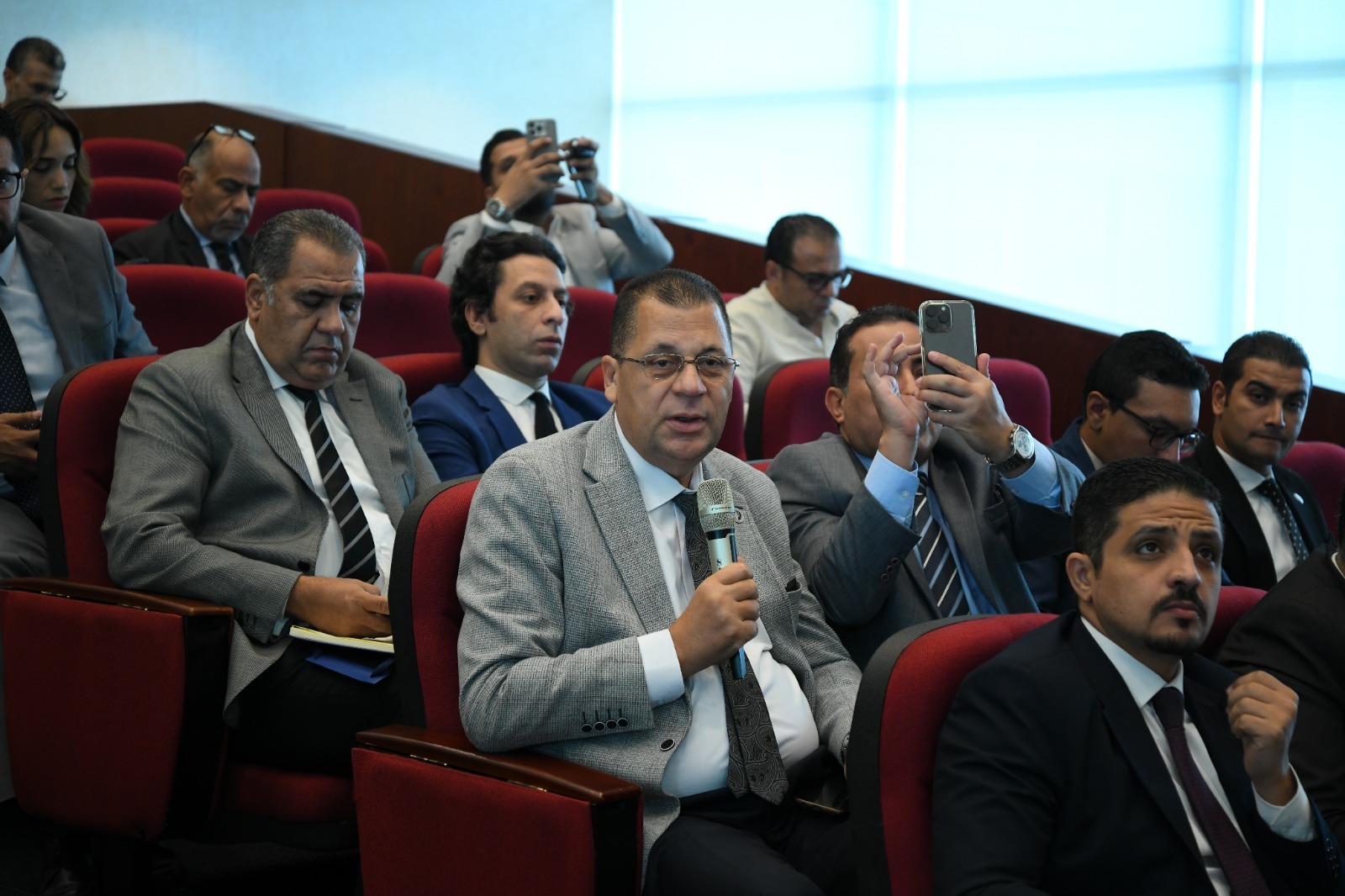 الرقابة المالية تعقد اجتماع مع المؤسسات المالية غير المصرفية