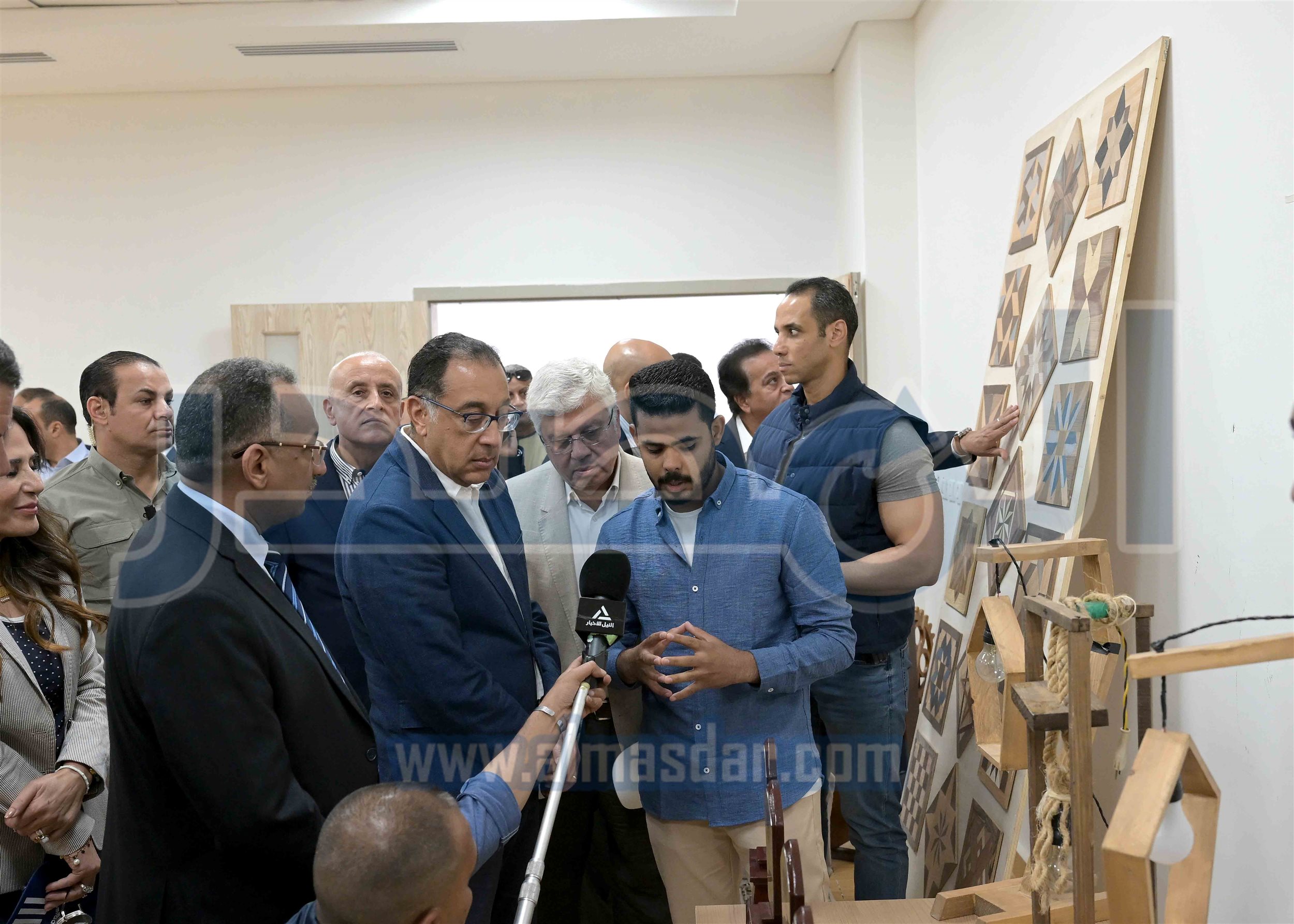 رئيس الوزراء يتفقد جامعة طيبة التكنولوجية