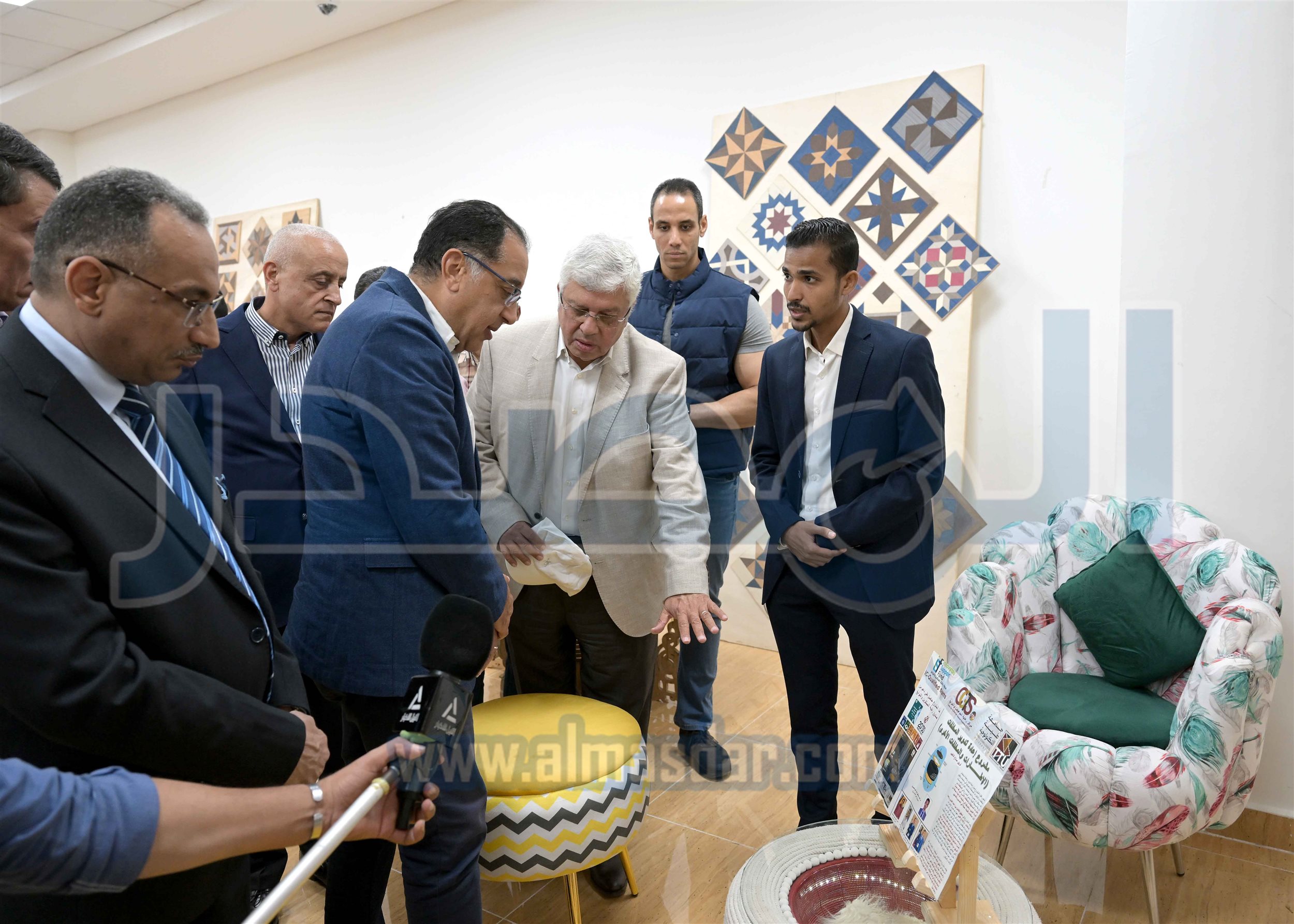 رئيس الوزراء يتفقد جامعة طيبة التكنولوجية