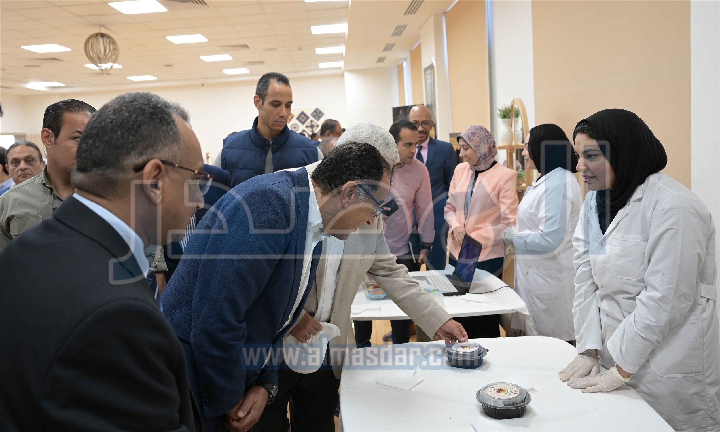 رئيس الوزراء يتفقد جامعة طيبة التكنولوجية