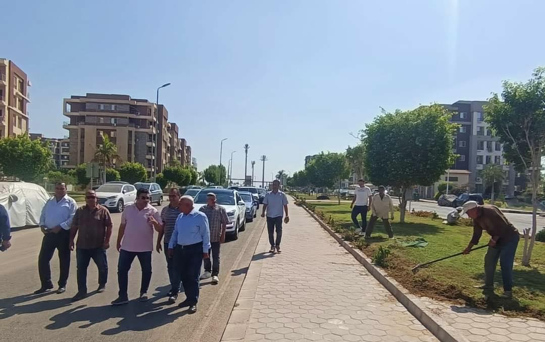 الشربينى يتابع أعمال التطوير بعددٍ من المناطق الصناعية والسكنية