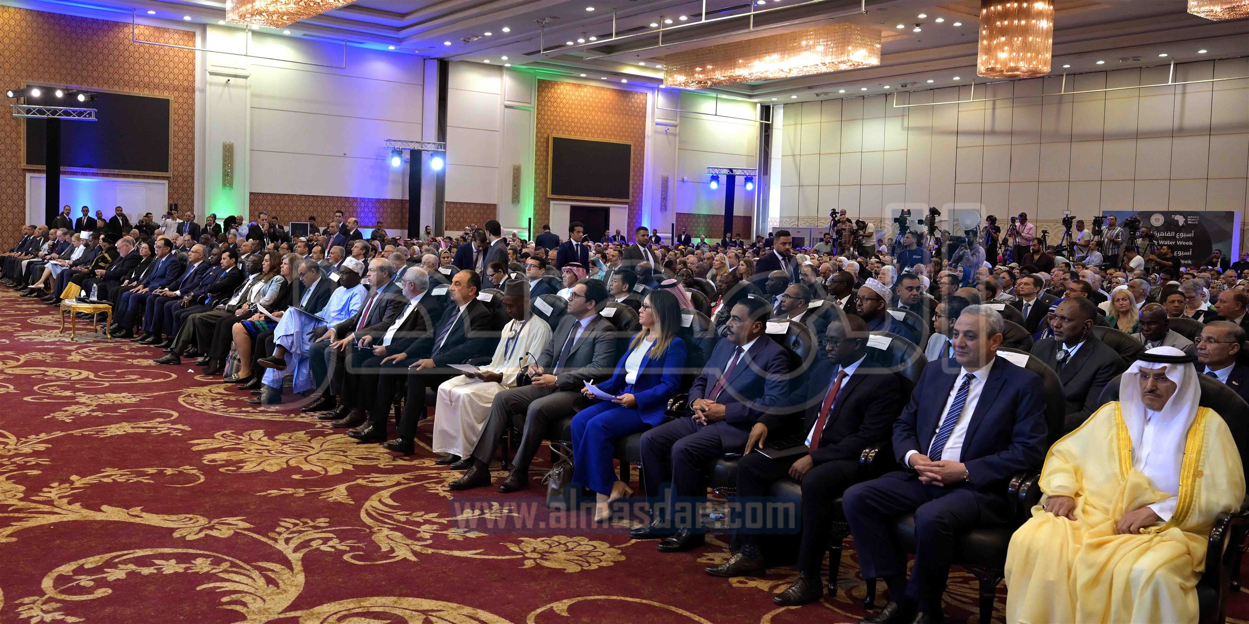 مدبولي يشارك في فعاليات الجلسة الافتتاحية لأسبوع القاهرة السابع للمياه