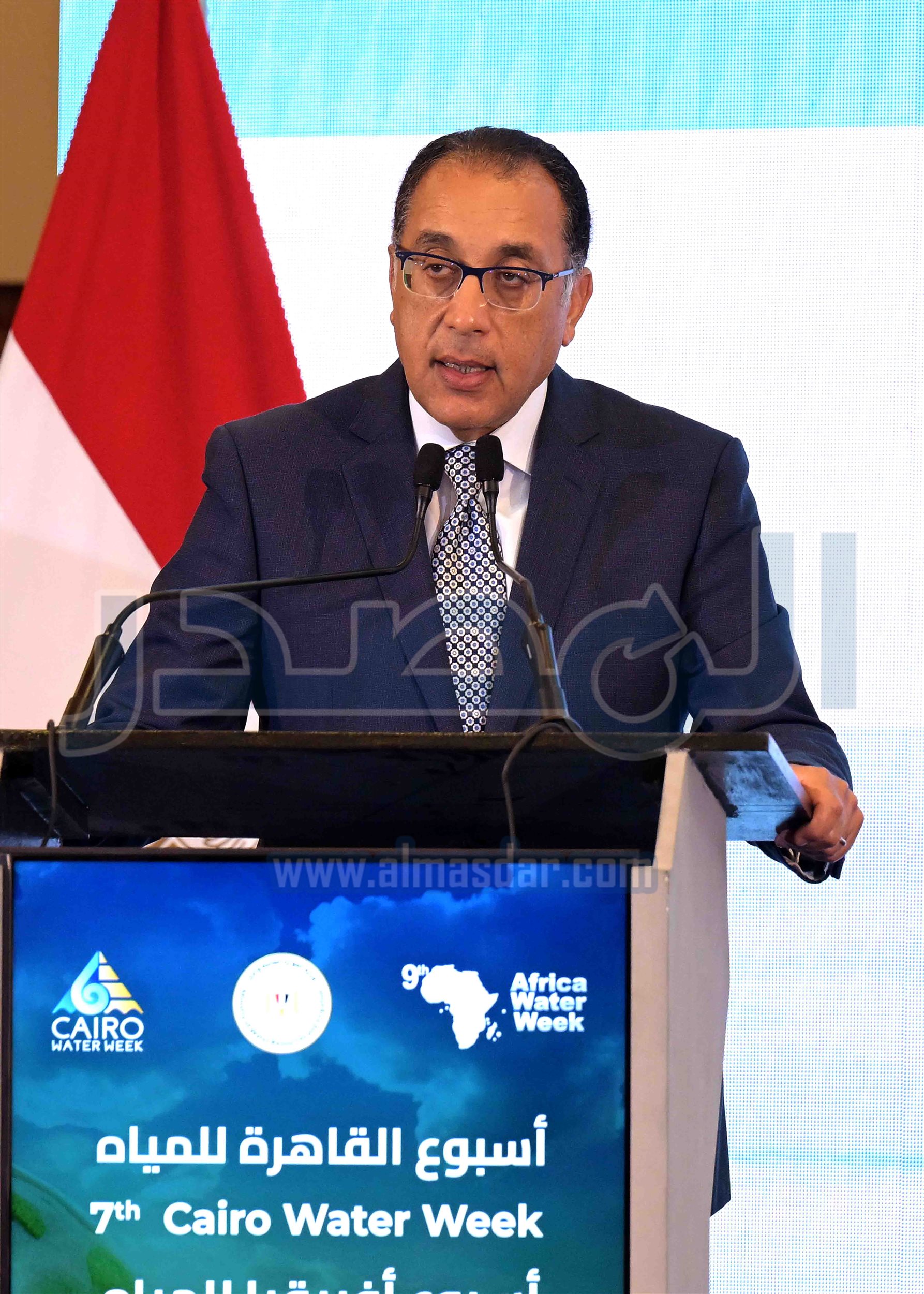 مدبولي يشارك في فعاليات الجلسة الافتتاحية لأسبوع القاهرة السابع للمياه