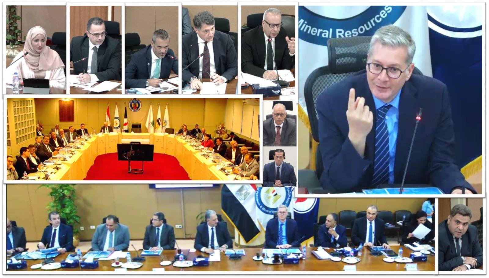 الجمعية العامة التي عقدت بمقر هيئة البترول