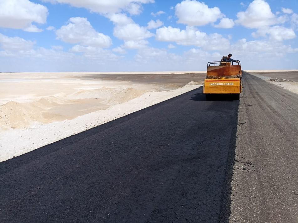مشروع ازدواج طريق سيوة
