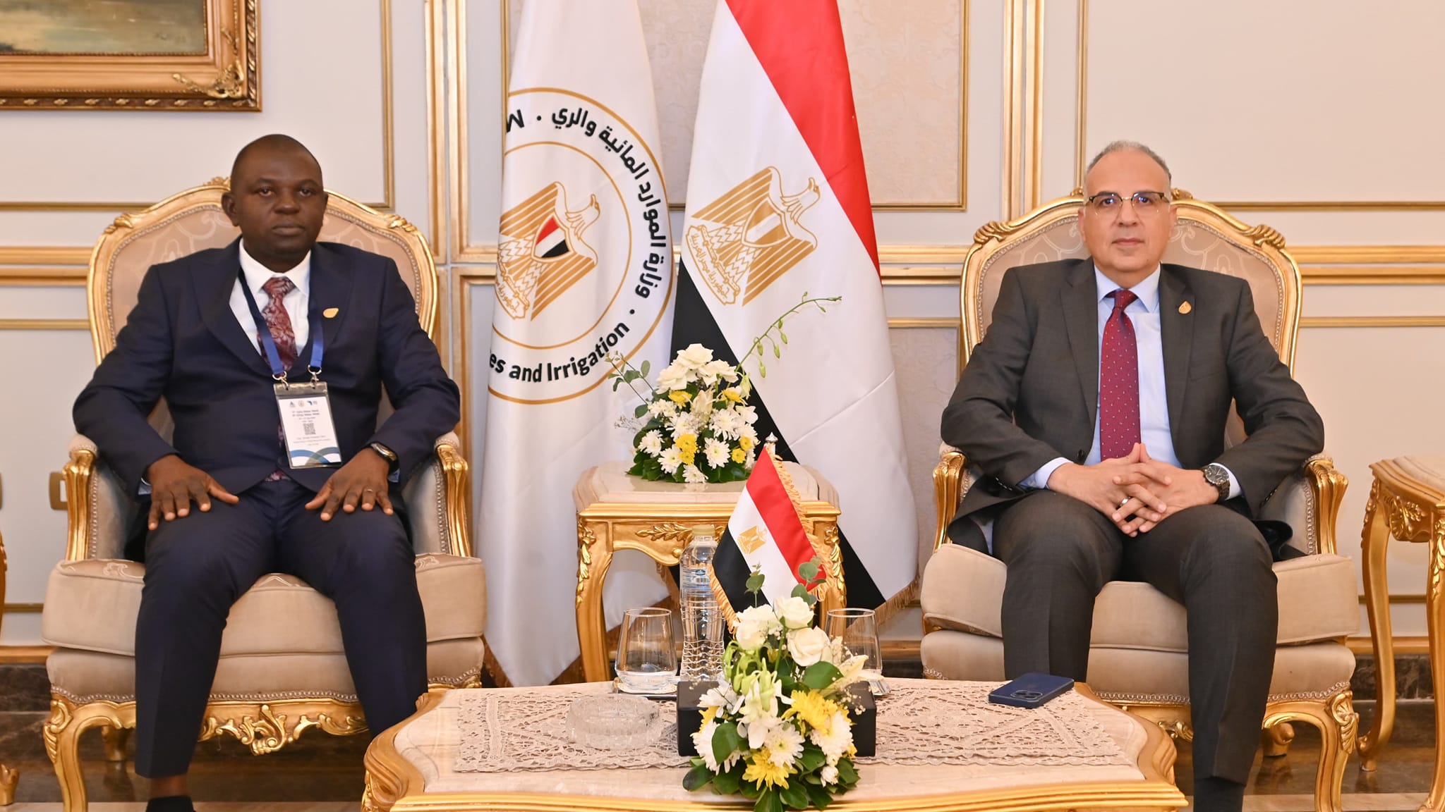 مصر ونيجيريا توقعان مذكرة تفاهم في ادارة الموارد المائية
