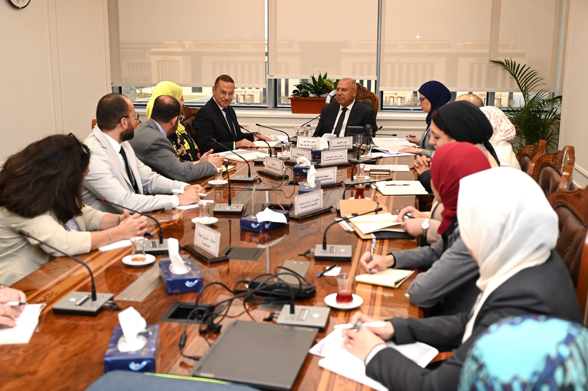 الوزير يلتقي الممثل الإقليمي لمنظمة الأمم المتحدة اليونيدو