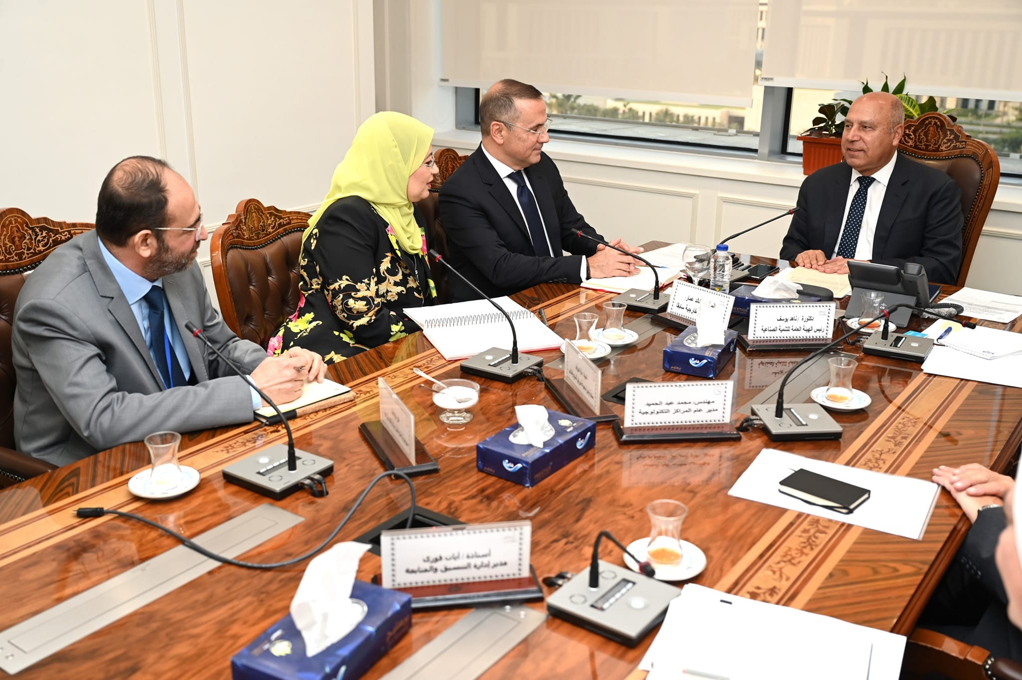 الوزير يلتقي الممثل الإقليمي لمنظمة الأمم المتحدة اليونيدو