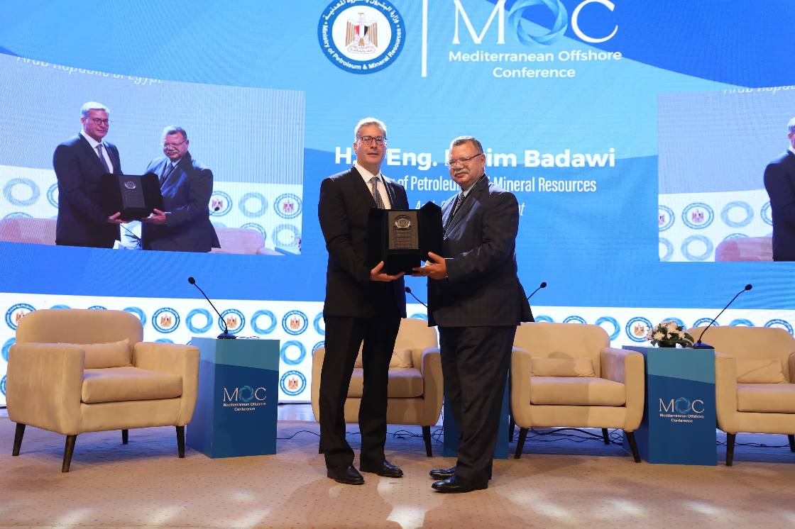 وزير البترول يفتتح مؤتمر حوض البحر المتوسط MOC 2024