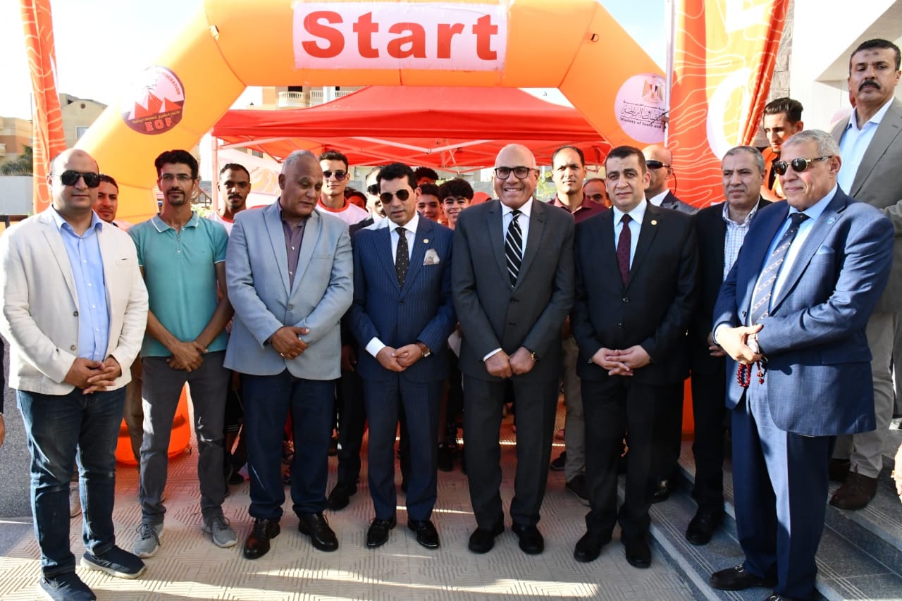 التشغيل التجريبي لمركز التنمية الشبابية بالسادس اكتوبر