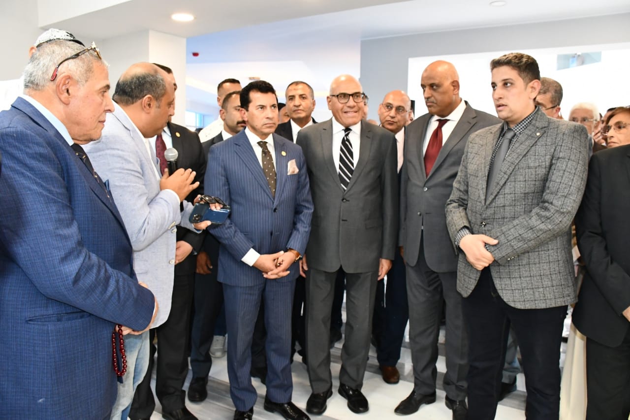 التشغيل التجريبي لمركز التنمية الشبابية بالسادس اكتوبر