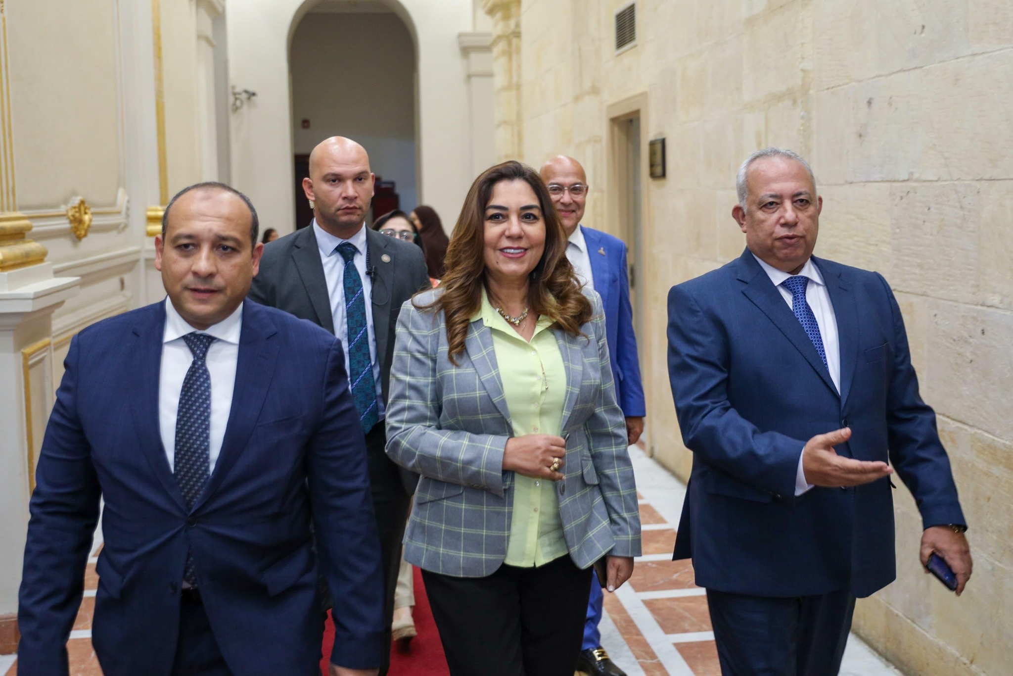 منال عوض تستعرض جهود الوزارة أمام لجنة الإسكان بمجلس الشيوخ