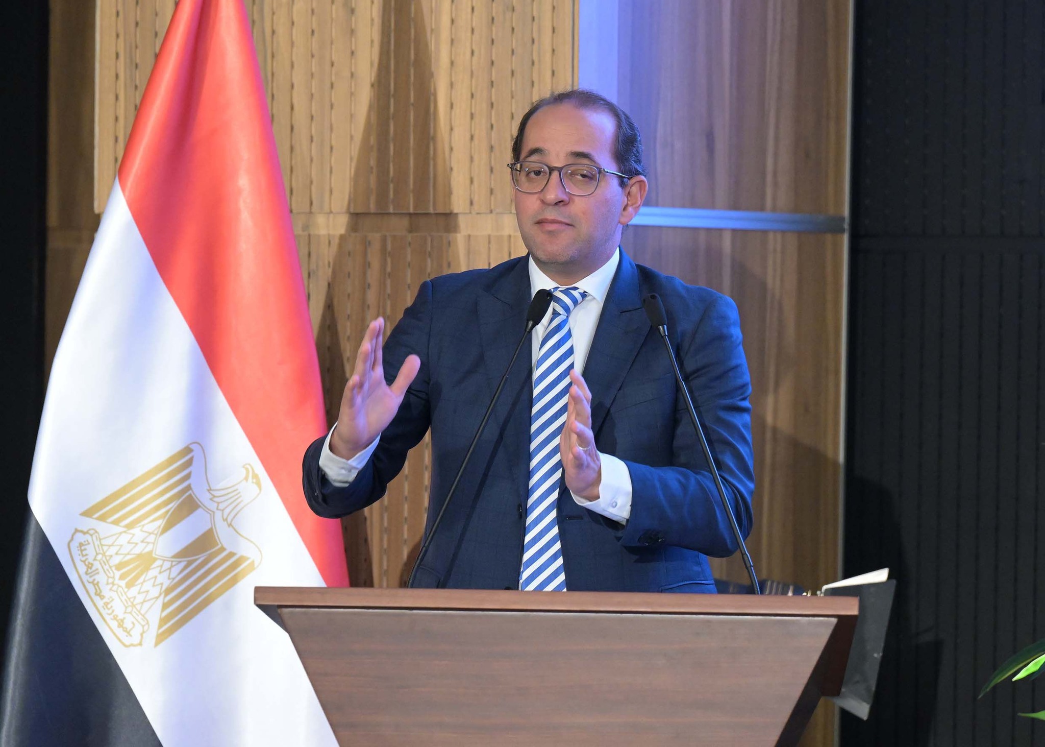 وزير المالية في المؤتمر الصحفي الأسبوعي لرئيس الوزراء