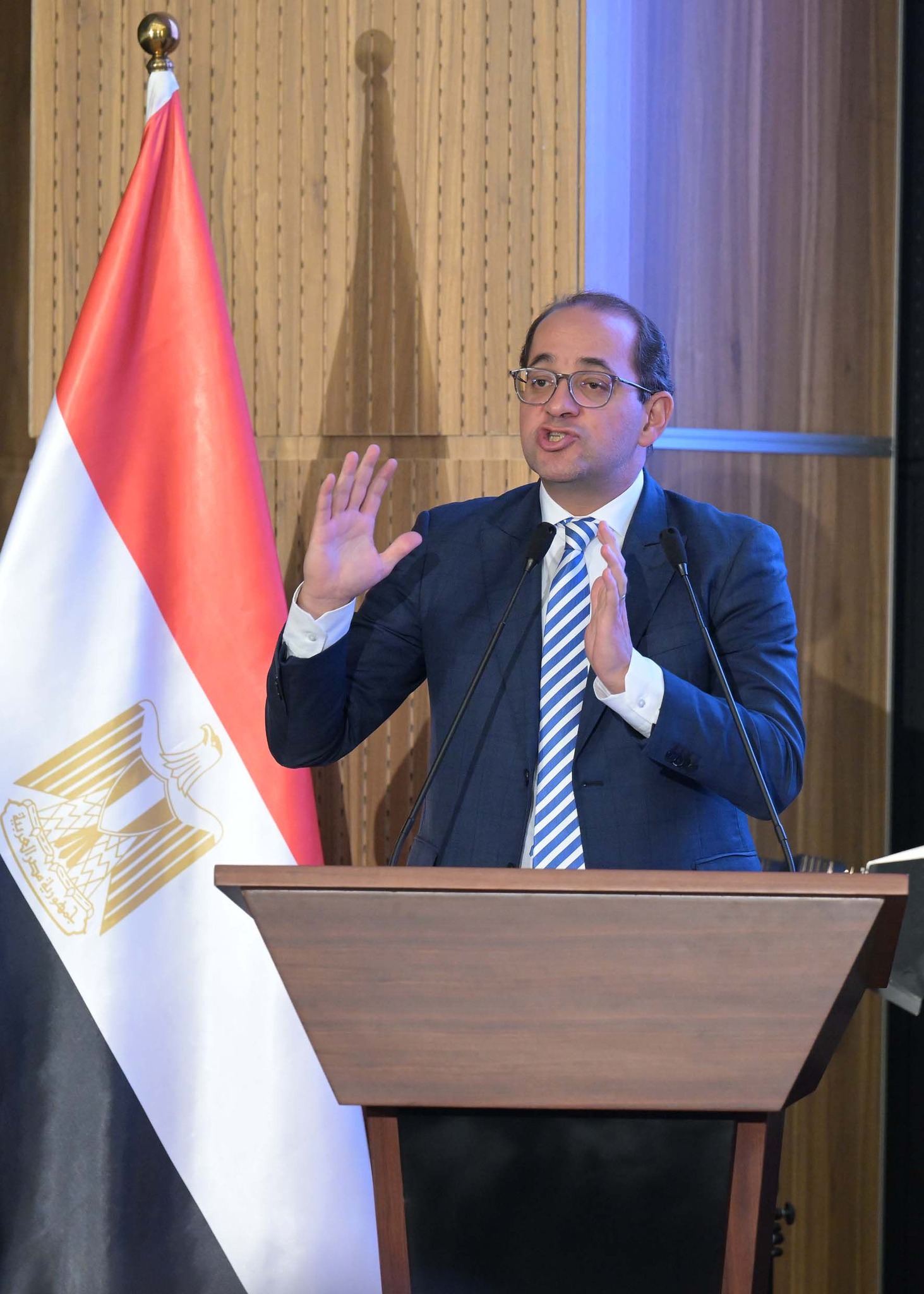 وزير المالية في المؤتمر الصحفي الأسبوعي لرئيس الوزراء