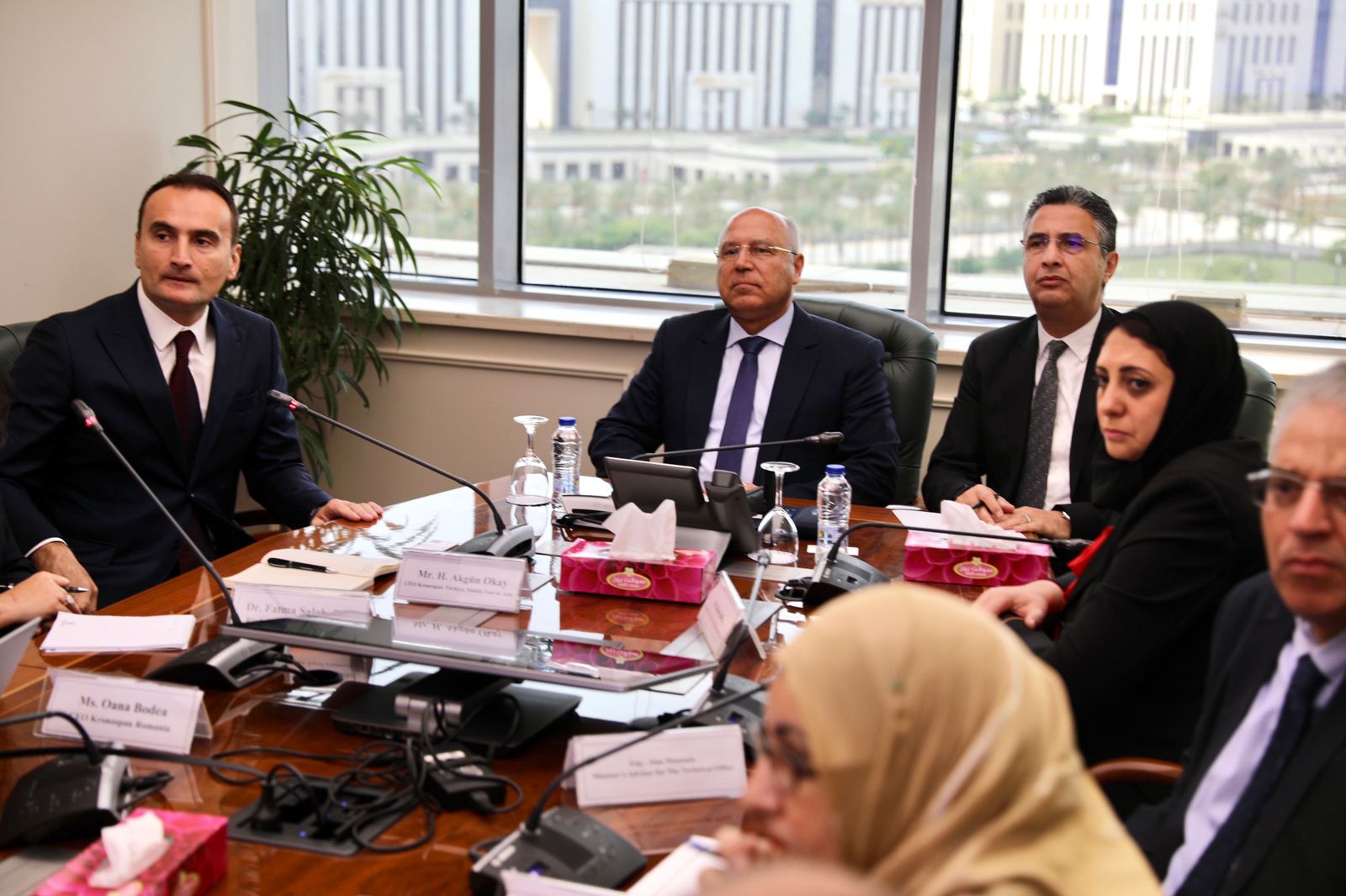 الوزير يبحث مع ممثلي شركة كرونوسبان النمساوية خططها المستقبلية في مصر