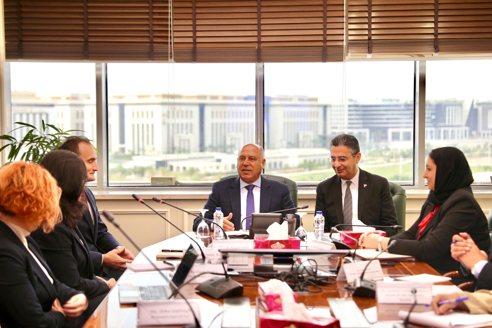 الوزير يبحث مع ممثلي شركة كرونوسبان النمساوية خططها المستقبلية في مصر