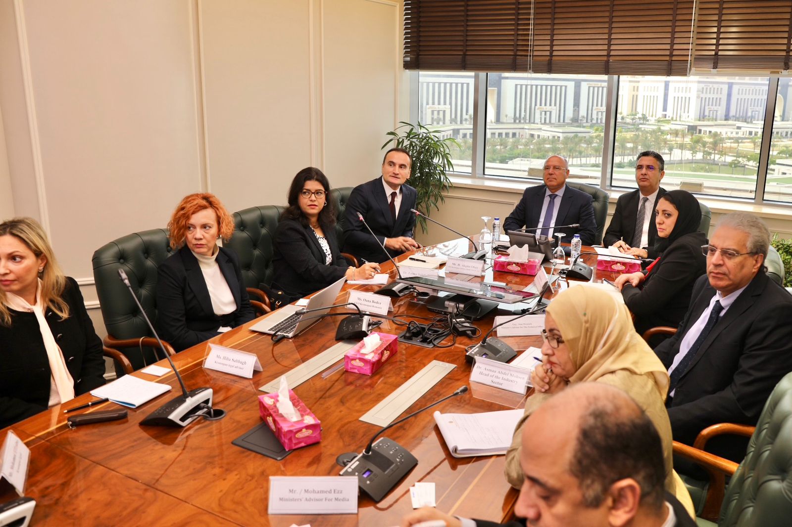 الوزير يبحث مع ممثلي شركة كرونوسبان النمساوية خططها المستقبلية في مصر