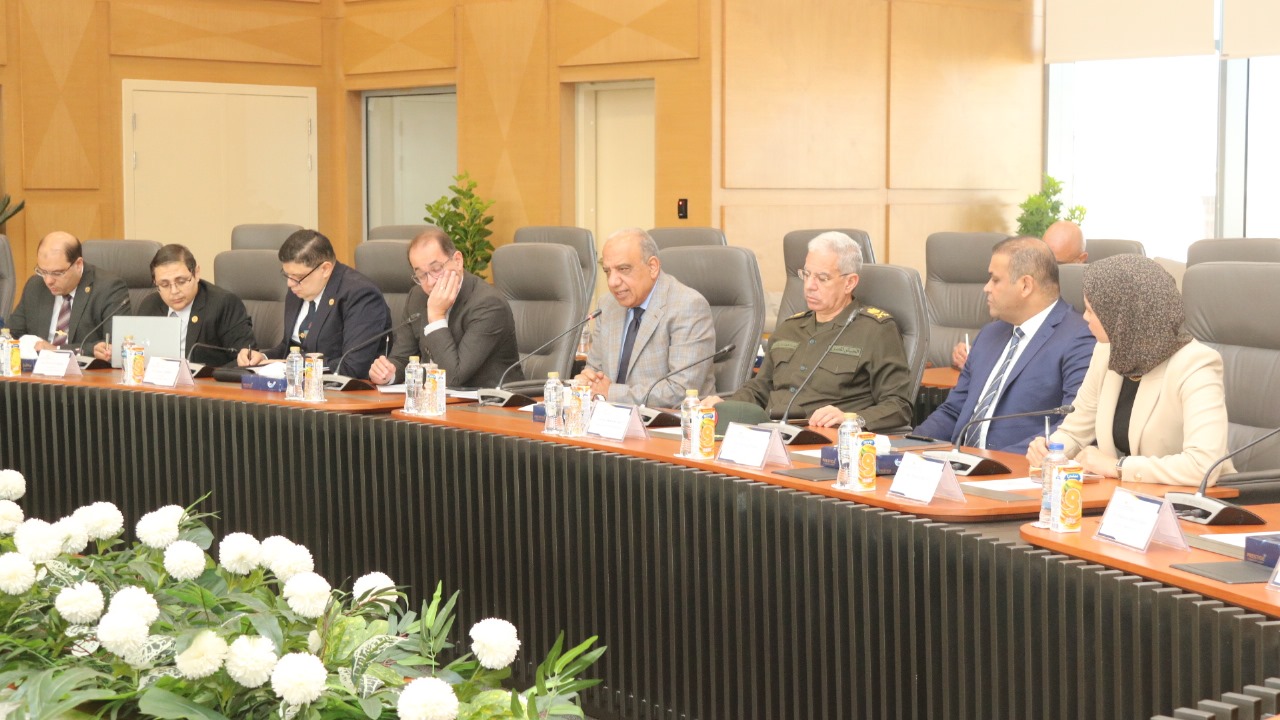 عصمت يجتمع والمدير التنفيذي لهيئة الدولة للطاقة النووية