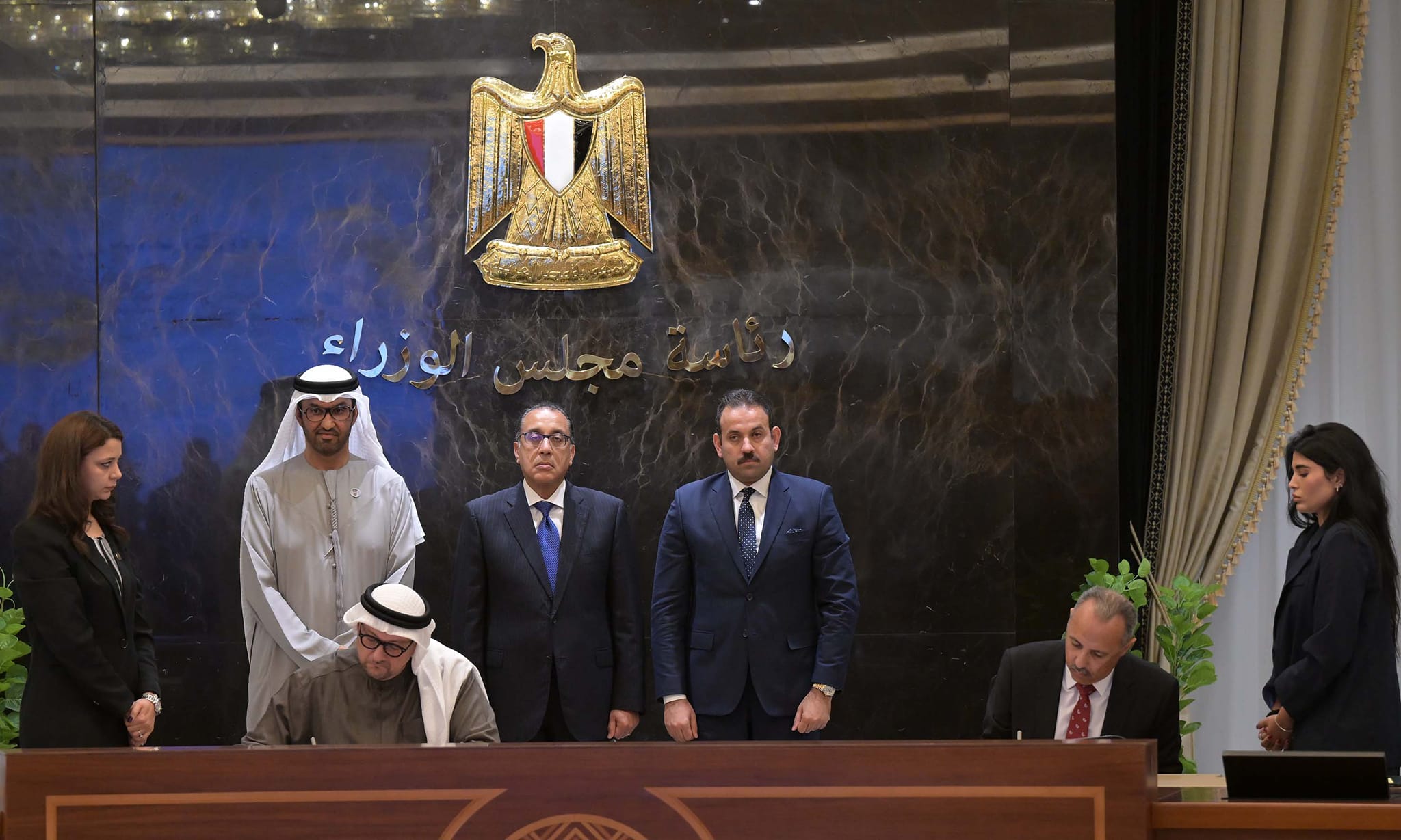 مذكرتي تفاهم بين جهاز مستقبل مصر للتنمية المستدامة ومصدر الاماراتية