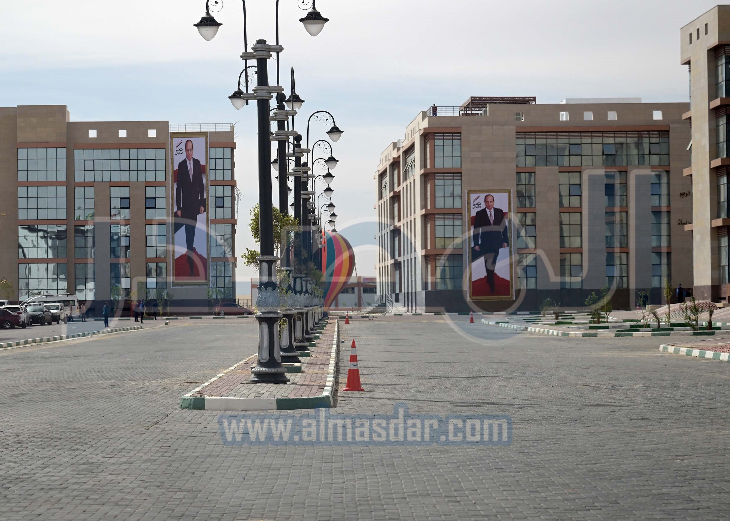رئيس الوزراء يتفقد العاصمة الإدارية الجديدة بالمحافظة