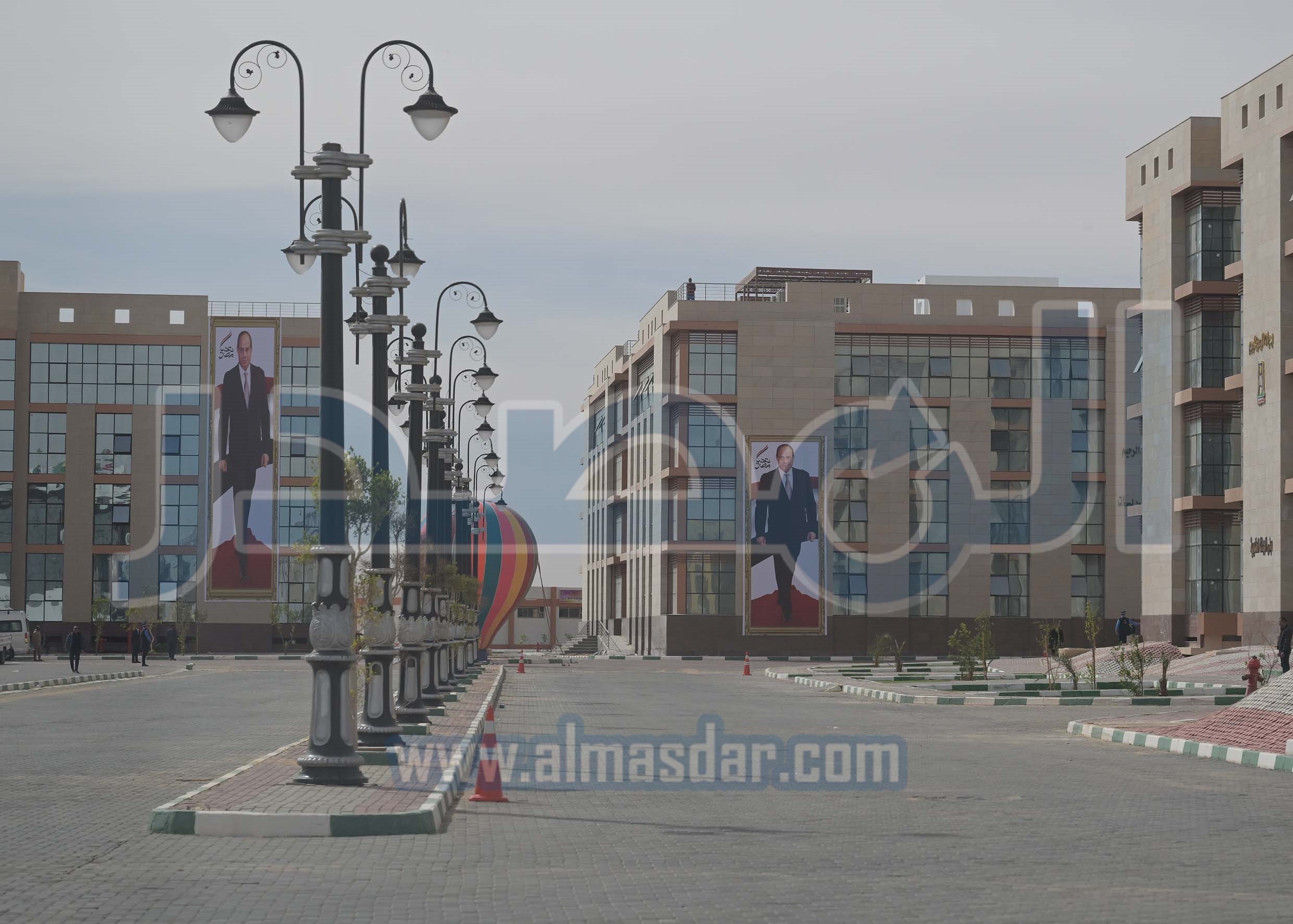رئيس الوزراء يتفقد العاصمة الإدارية الجديدة بالمحافظة