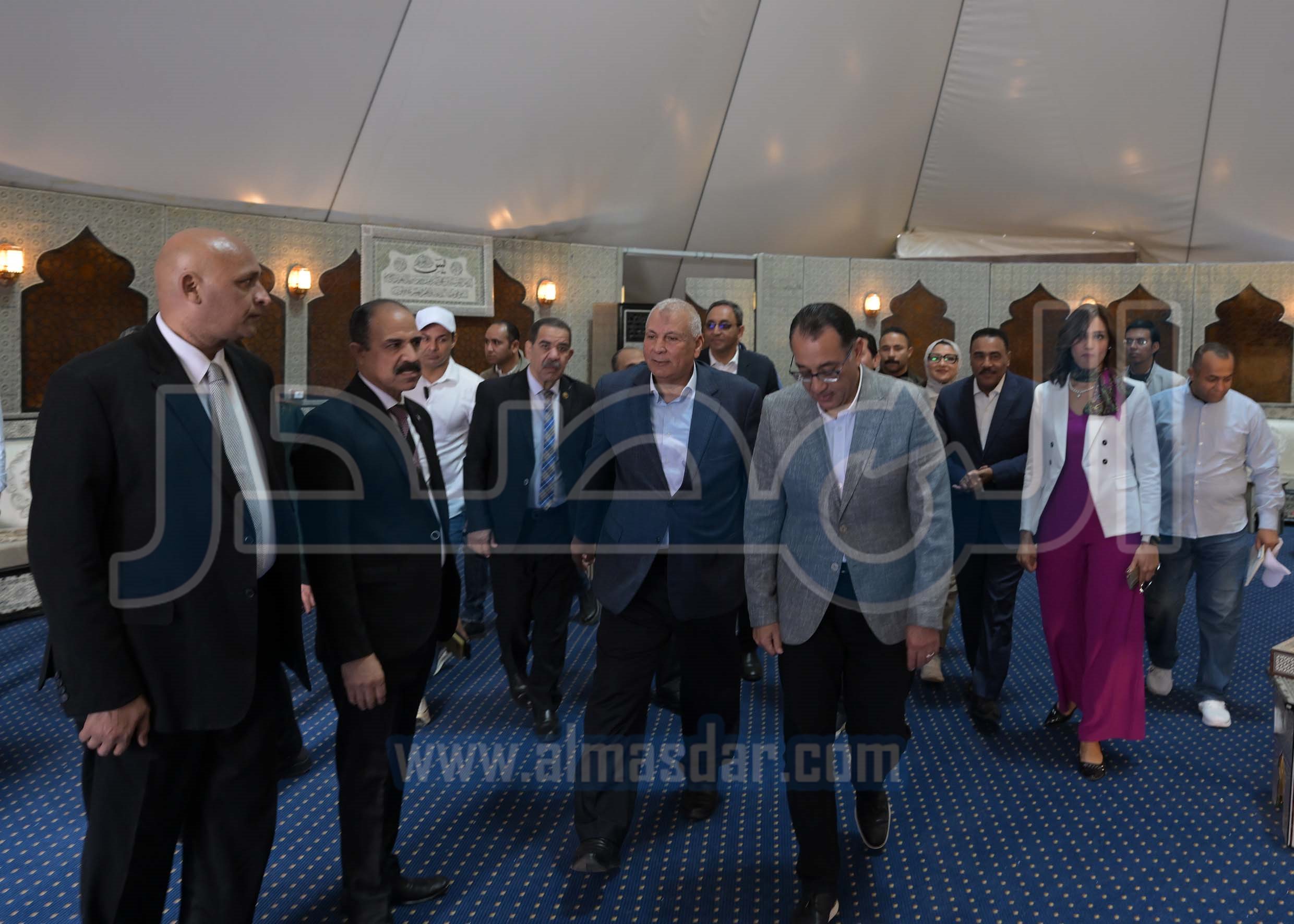 رئيس الوزراء يتفقد العاصمة الإدارية الجديدة بالمحافظة