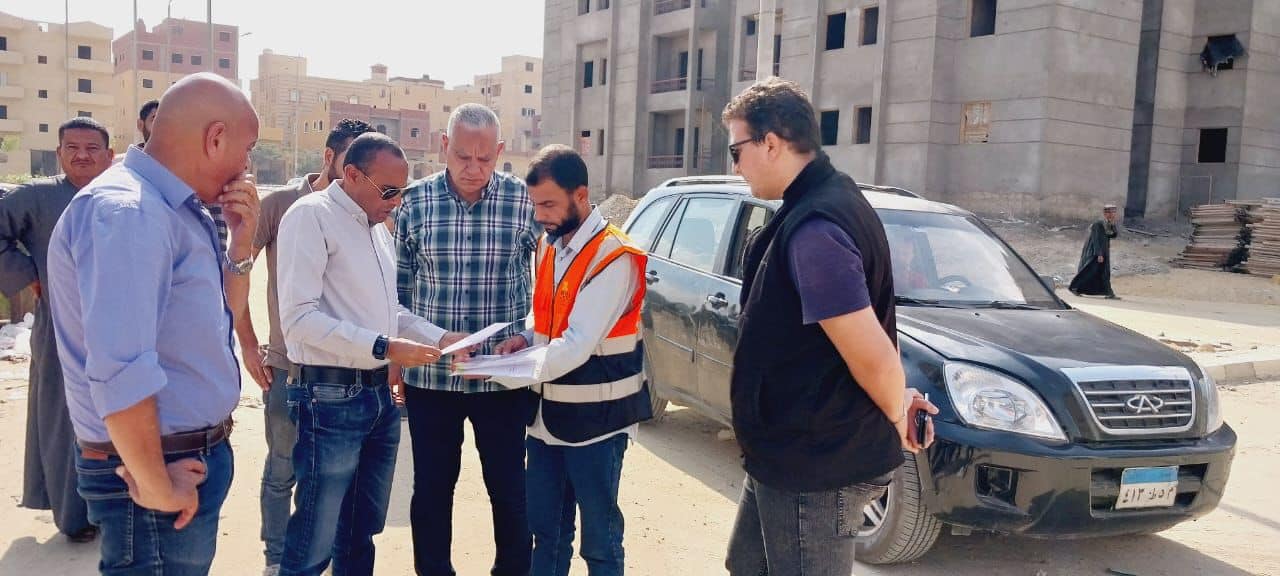 إجراءات تنفيذ وحدات سكنية بمبادرة سكن لكل المصريين بمدينة بدر