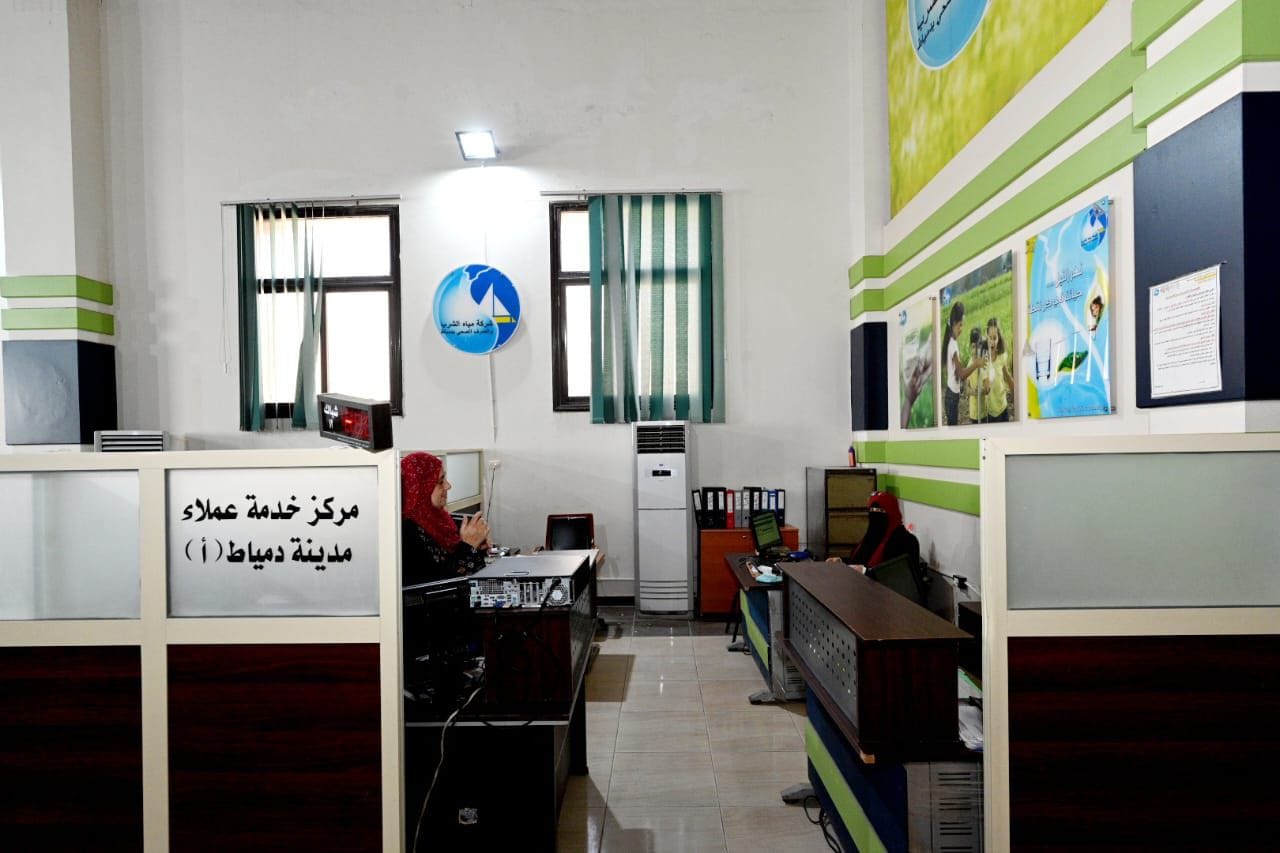 وزير الإسكان ومحافظ دمياط يفتتحان محطة مياه دمياط القديمة