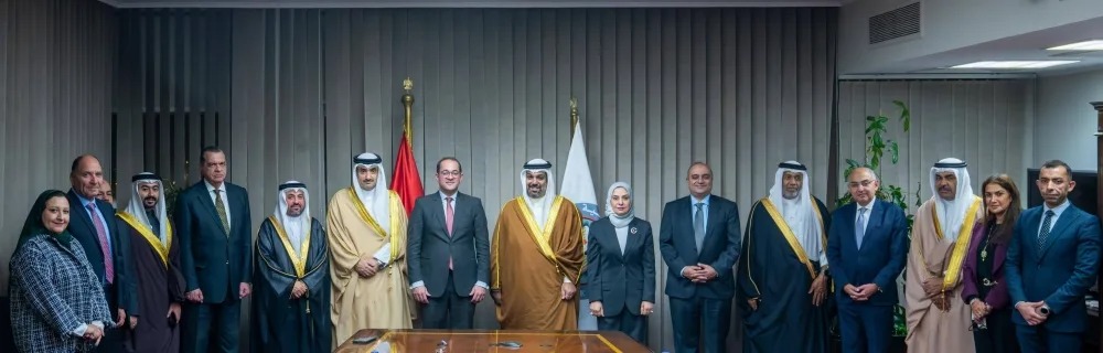 وزير المالية يلتقي نظيره البحرينى