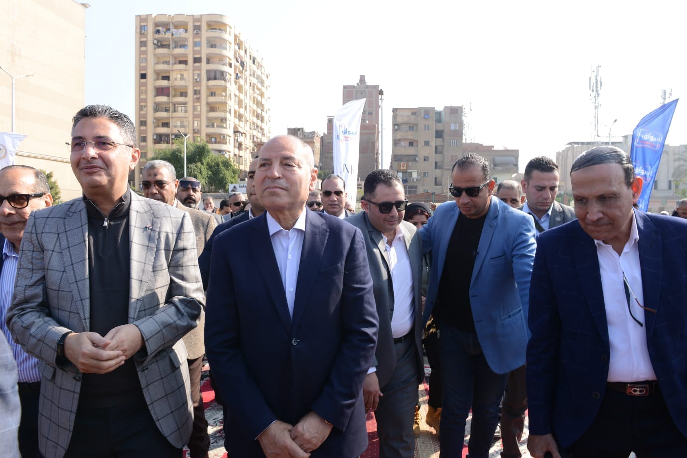 وزير التموين ومحافظ القاهرة يفتتحان سوق اليوم الواحد بالأميرية
