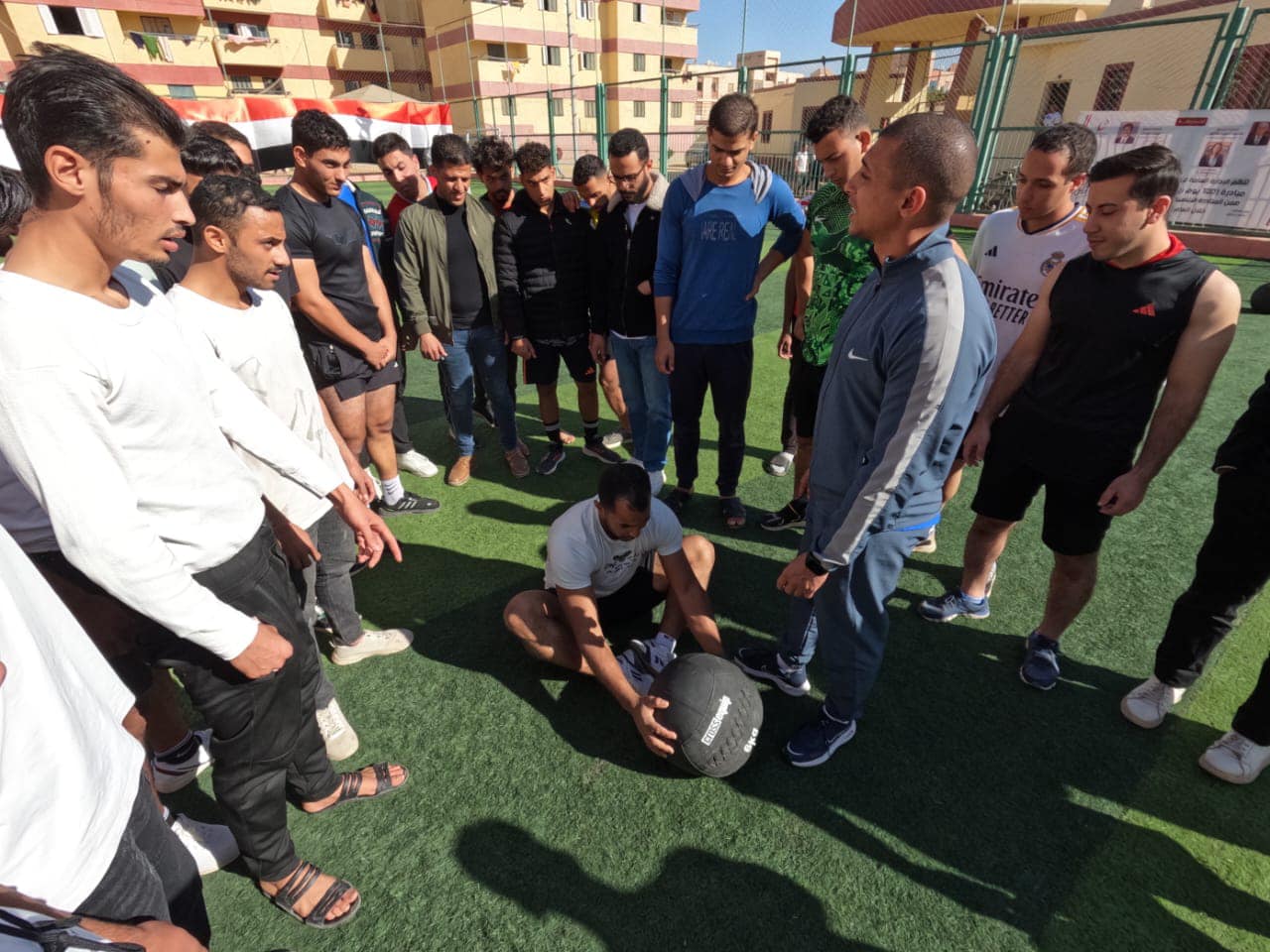 فعاليات المهرجان الرياضي BeFit للجامعات بجامعة السادات