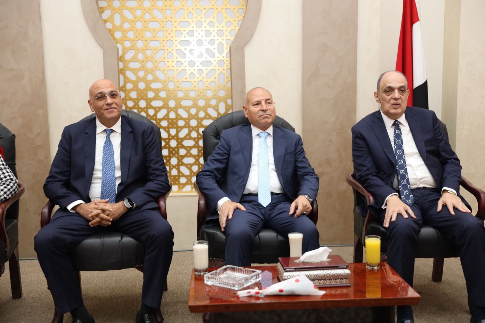 باسل رحمي يفتتح الدورة الحالية من معرض صنع في دمياط للأثاث