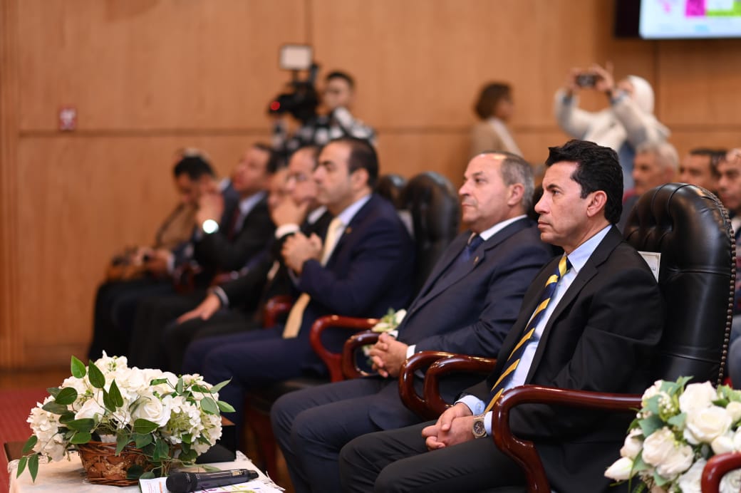 مؤتمر صحفي للإعلان عن مستجدات الأعمال باستاد النادي المصري