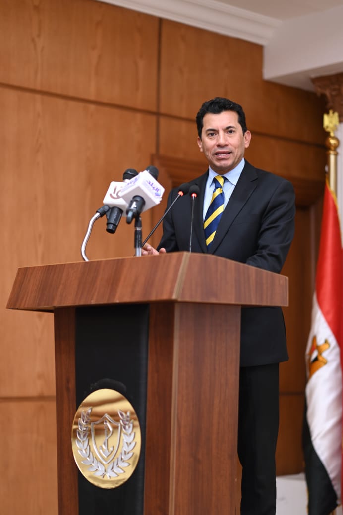 مؤتمر صحفي للإعلان عن مستجدات الأعمال باستاد النادي المصري