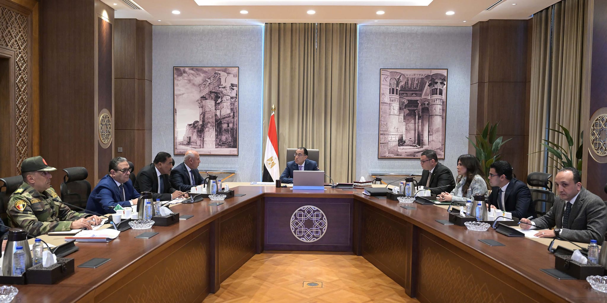 مدبولي يُتابع الموقف التنفيذي لأعمال تطوير مدينة رأس الحكمة