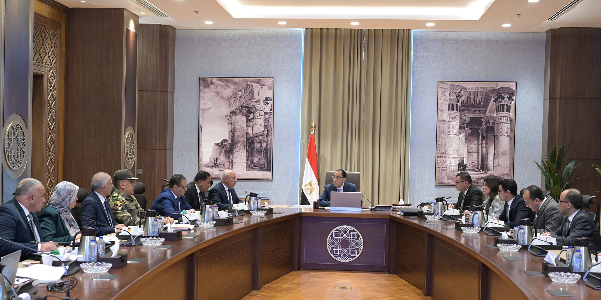 مدبولي يُتابع الموقف التنفيذي لأعمال تطوير مدينة رأس الحكمة