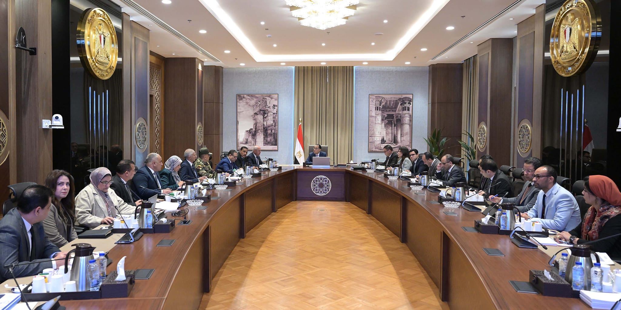 مدبولي يُتابع الموقف التنفيذي لأعمال تطوير مدينة رأس الحكمة