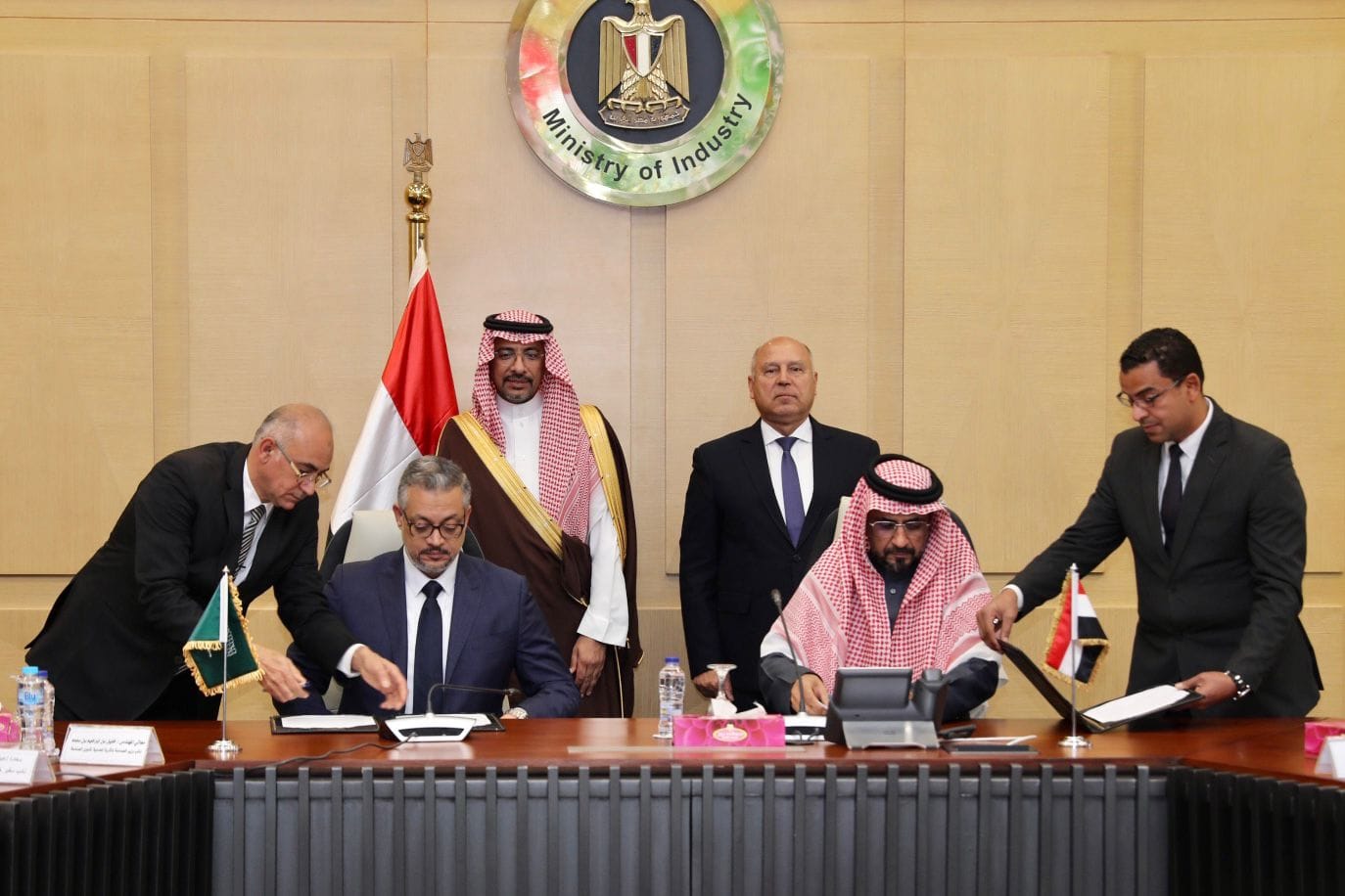 تعاون بين وزير الصناعة المصري والسعودي