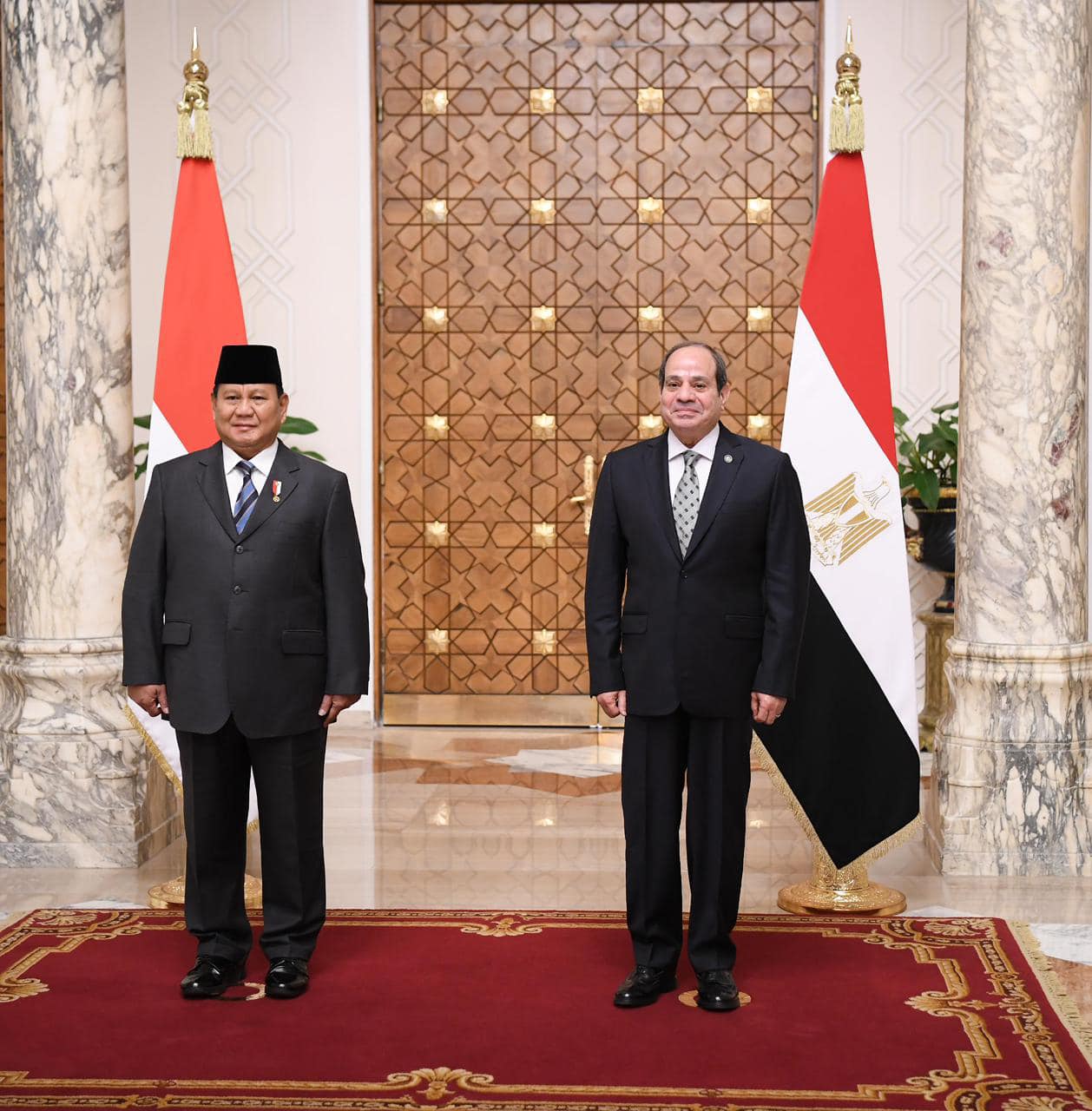 الرئيس السيسي يلتقي نظيره الأندونيسي
