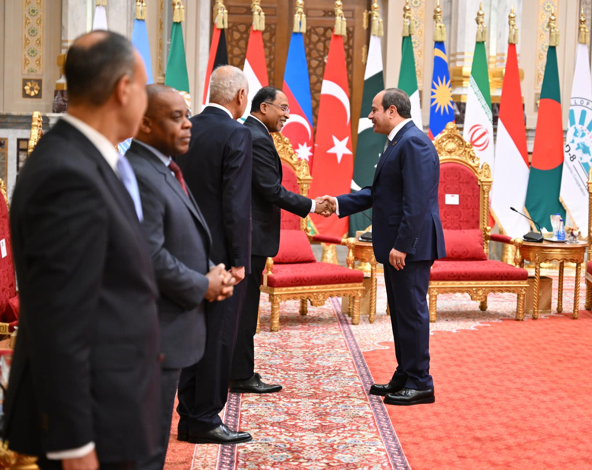 السيسي يفتتح قمة الدول الثماني النامية للتعاون الاقتصادي