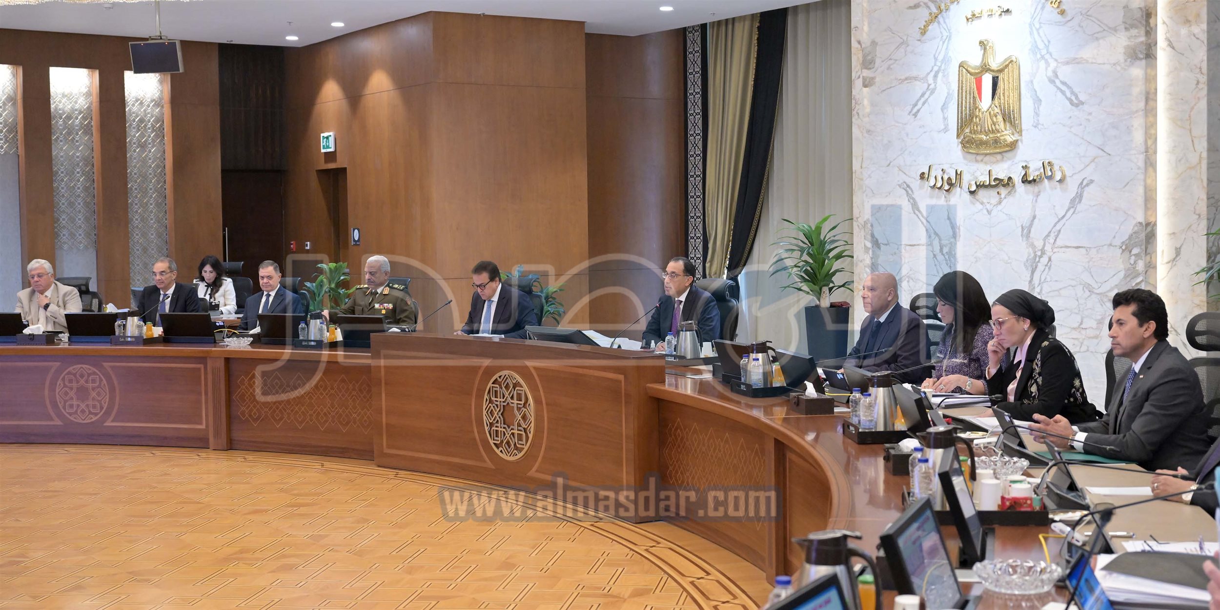 الاجتماع الأسبوعي للحكومة بالعاصمة الإدارية الجديدة