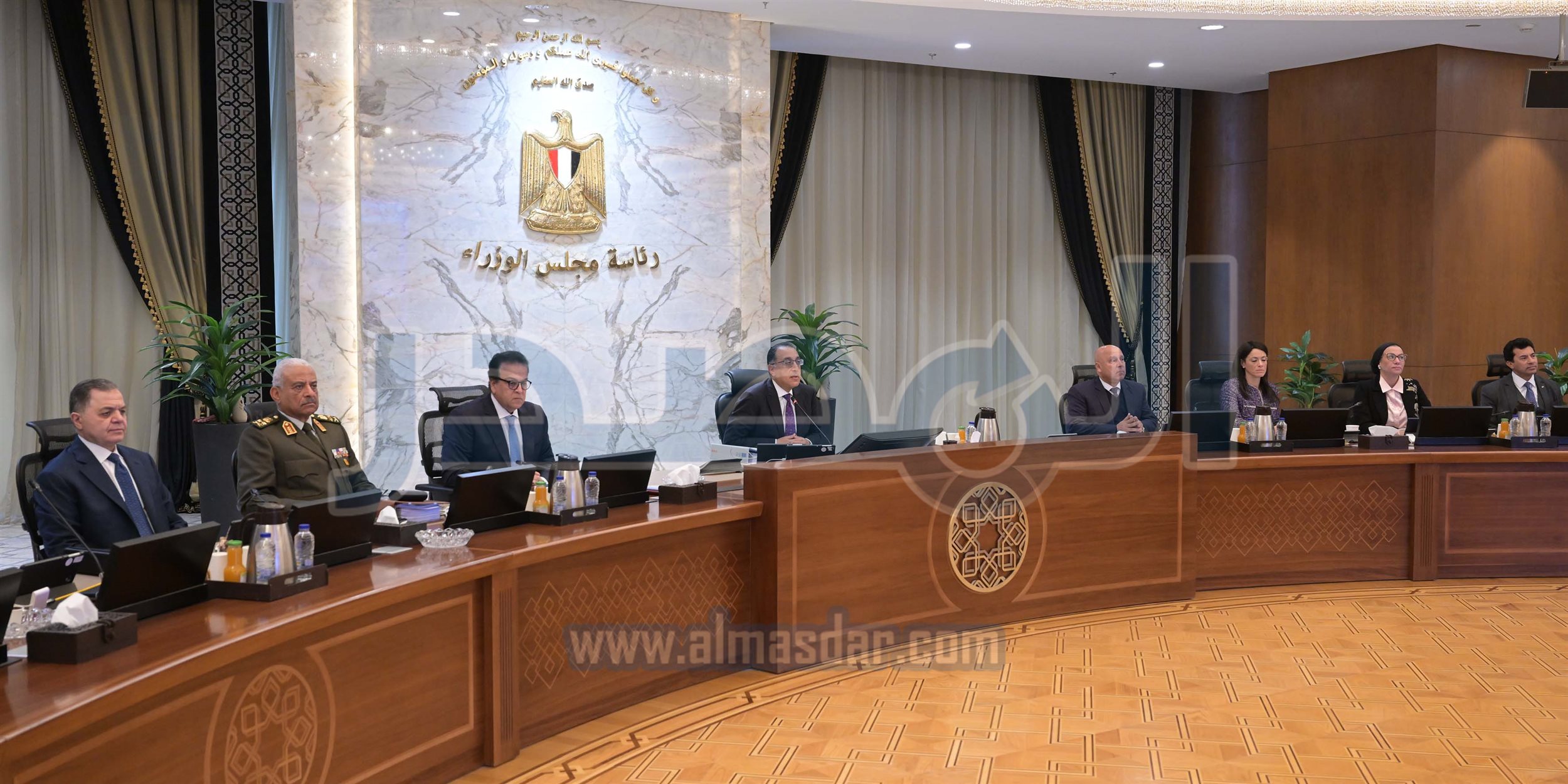 الاجتماع الأسبوعي للحكومة بالعاصمة الإدارية الجديدة