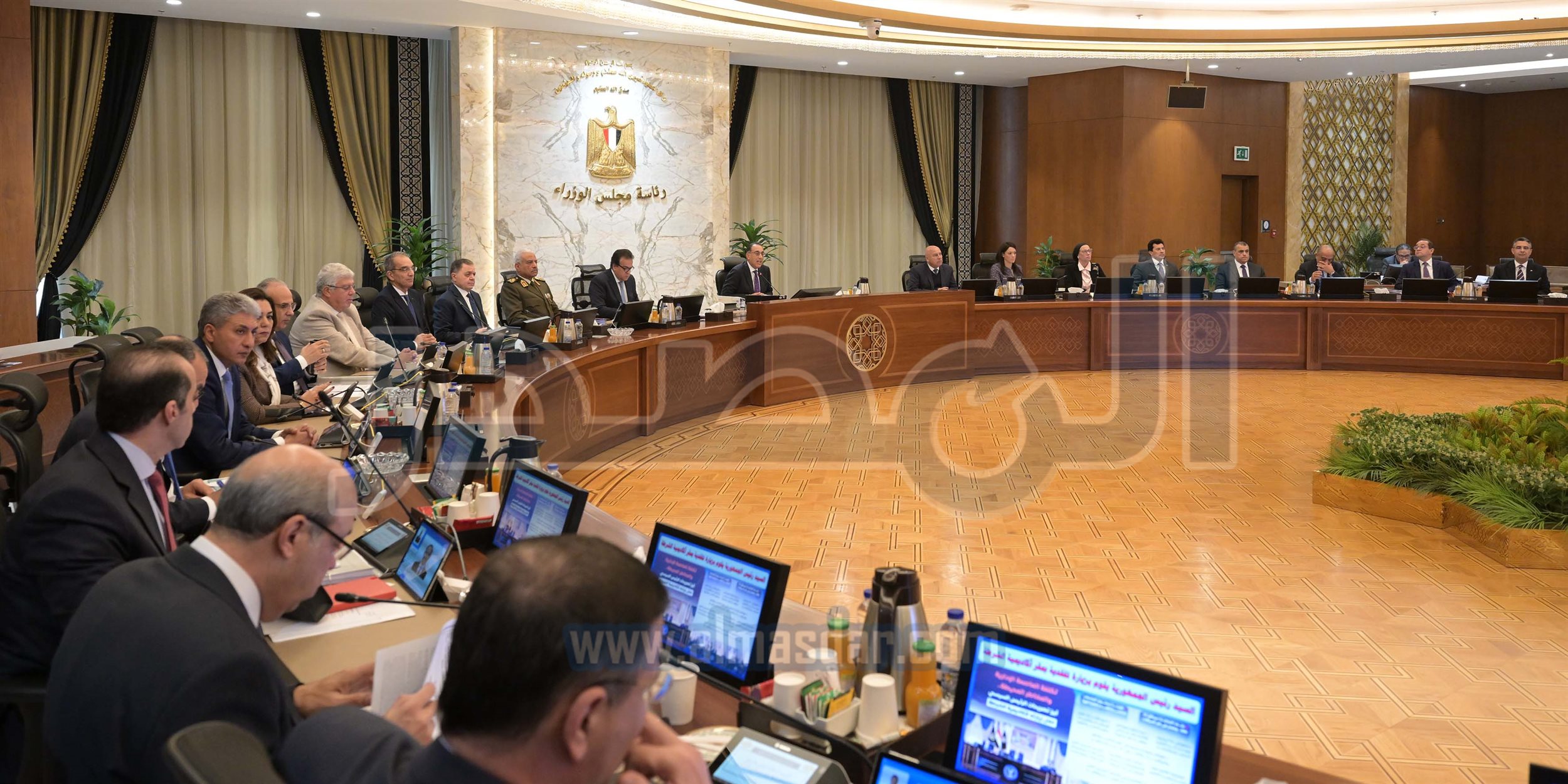 الاجتماع الأسبوعي للحكومة بالعاصمة الإدارية الجديدة