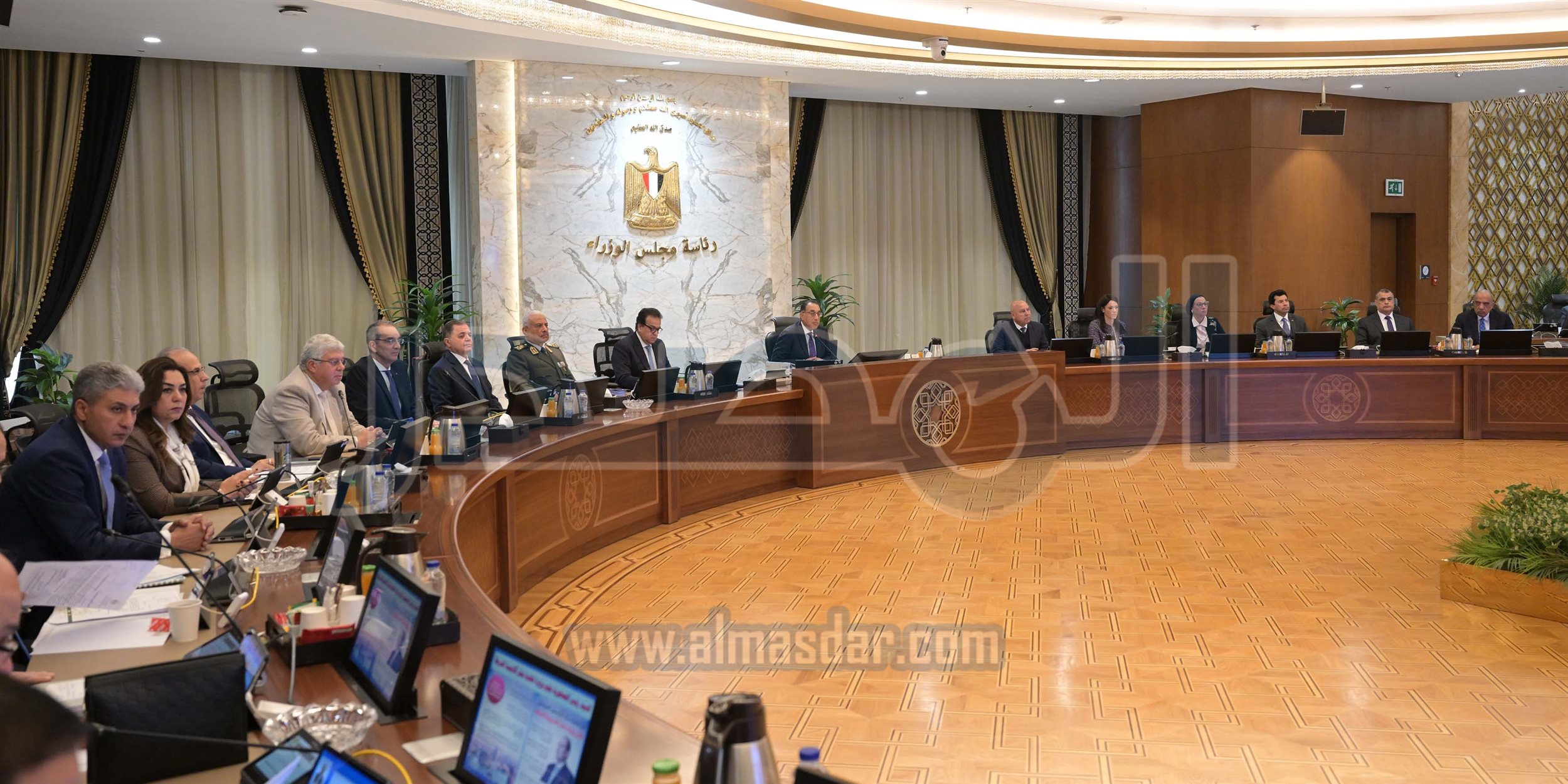 الاجتماع الأسبوعي للحكومة بالعاصمة الإدارية الجديدة